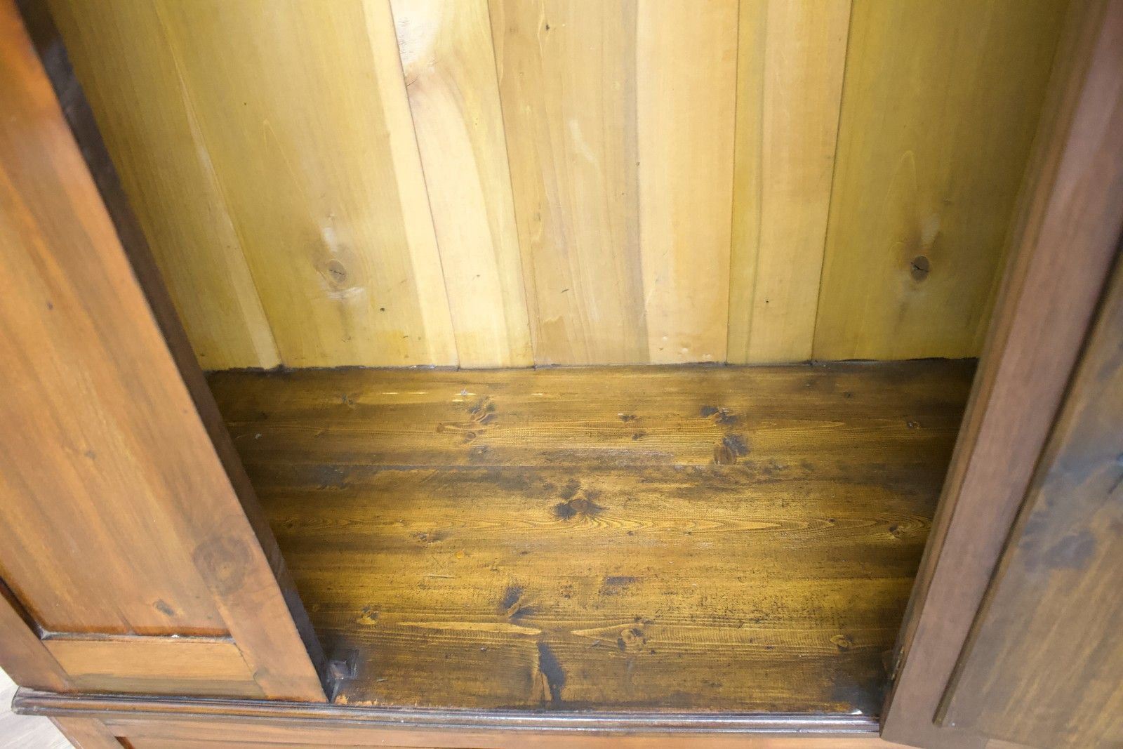 photo for sale Antique Art Nouveau Mahogany Wardrobe Hall Cupboard, 1900s #1789