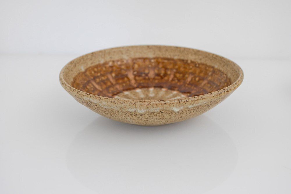 Small Rustic Ceramic Bowl From Michael Andersen, Denmark, 1960s