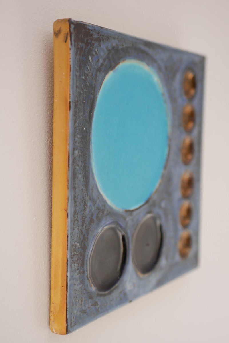Mid Century Modern Scandinavian Wall Art By Alberius For Rörstrand, 1960s photo vinterior