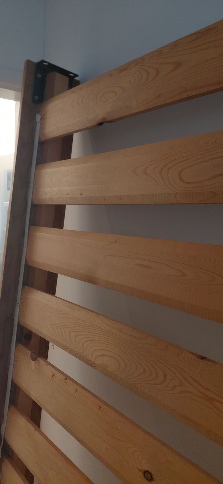 Vintage Style Custom Solid Oak King Size Bedframe And Boards 1920s Style photo vinterior