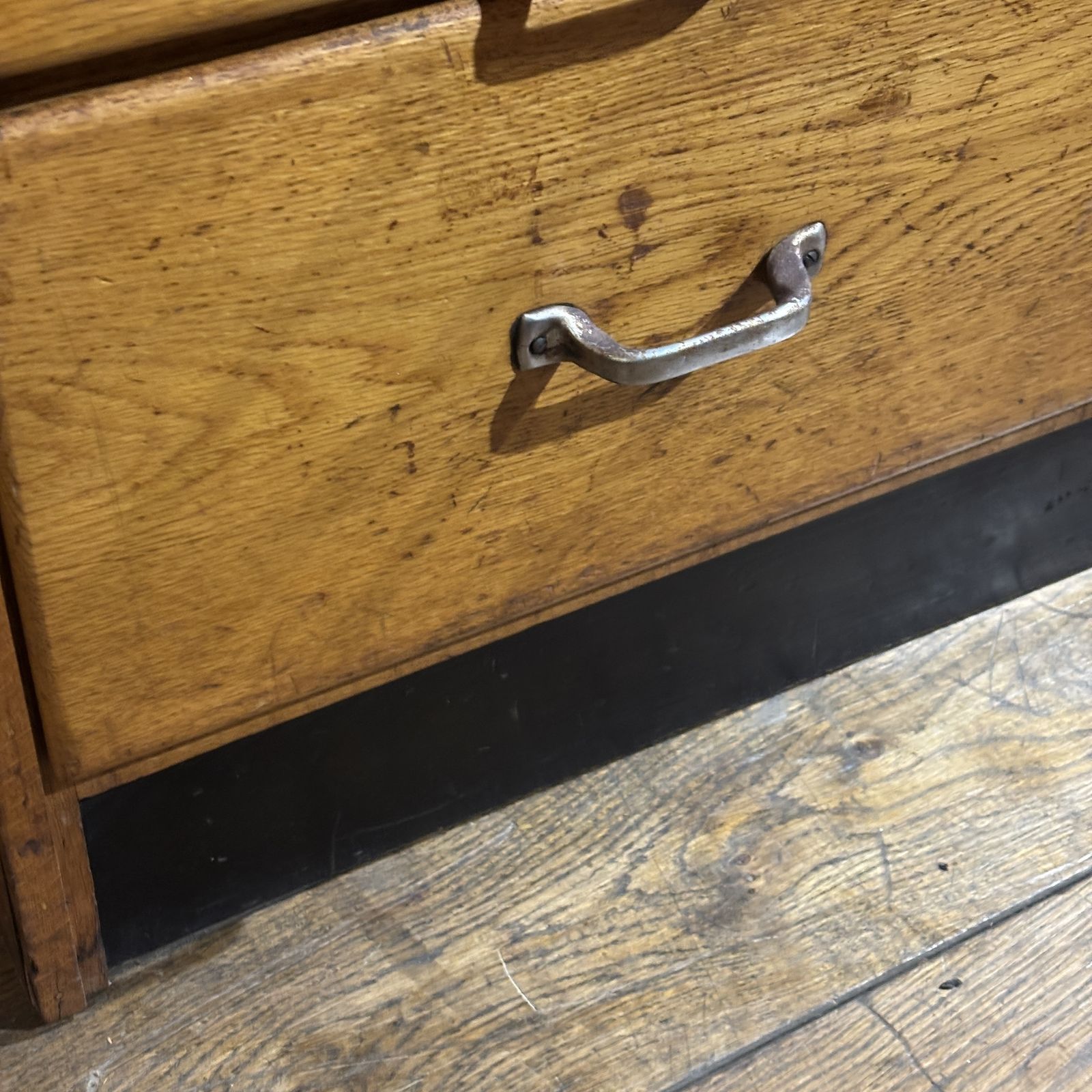 1940s–1950s Oak Haberdashery Cabinet photo 1755.0