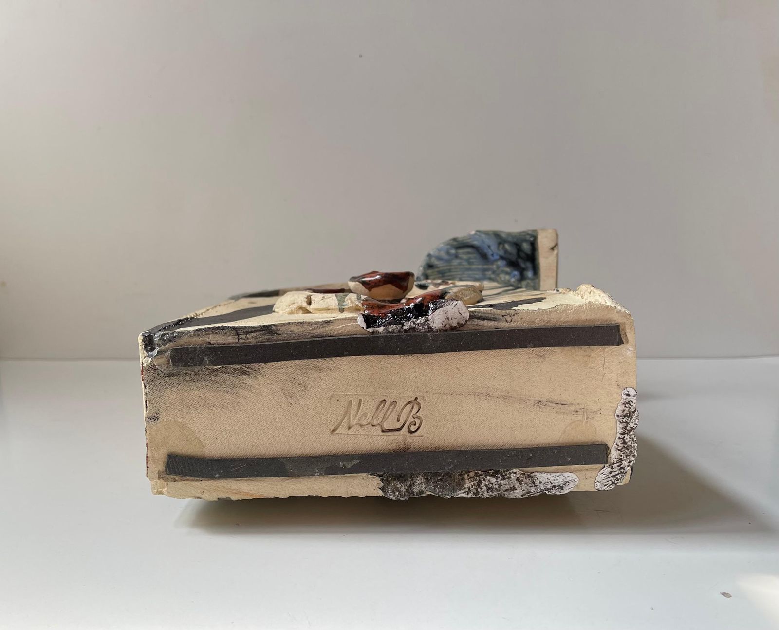 Art Sculpture céramique abstraite Nell Bernard Leauté « Deconstructed Construct » photo