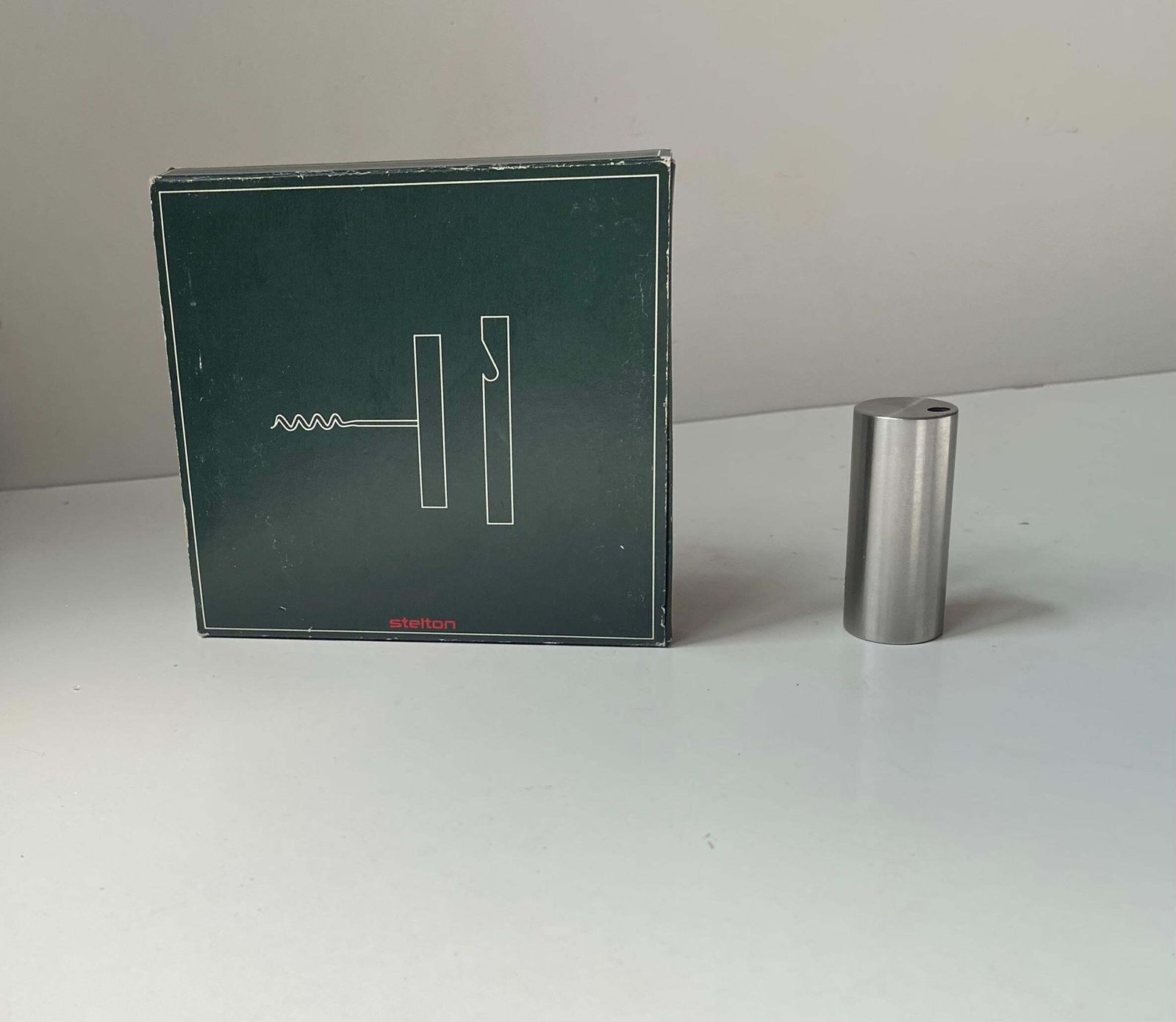 Arne Jacobsen Corkscrew, Bottle Opener And Toothpick Dispenser For Stelton photo for sale