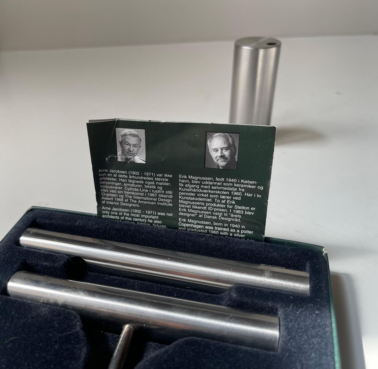 Arne Jacobsen Corkscrew, Bottle Opener And Toothpick Dispenser For Stelton photo Home Decor