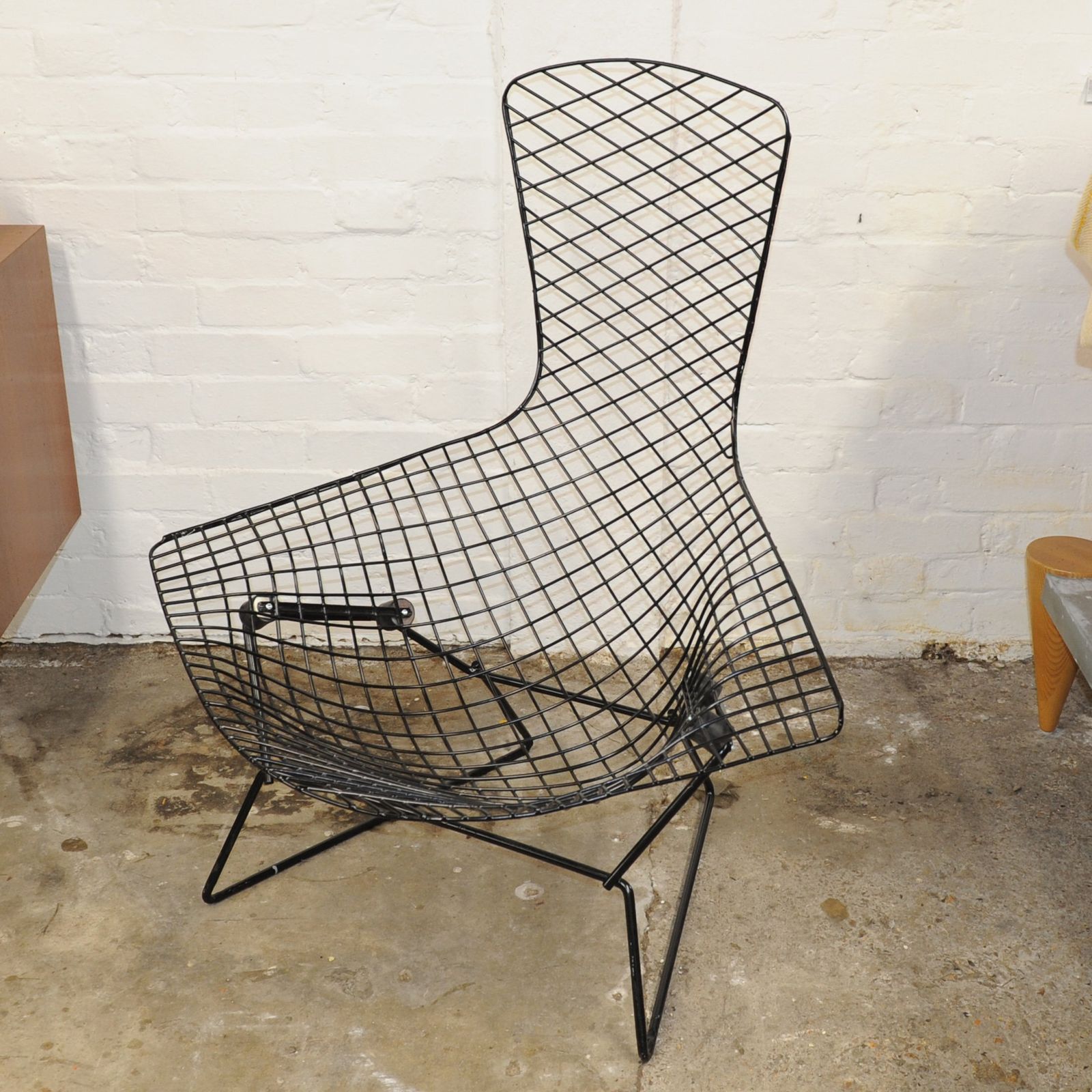 photo vinterior Pair Of Bird Chairs By Harry Bertoia For Knoll, 1950s, Set Of 2