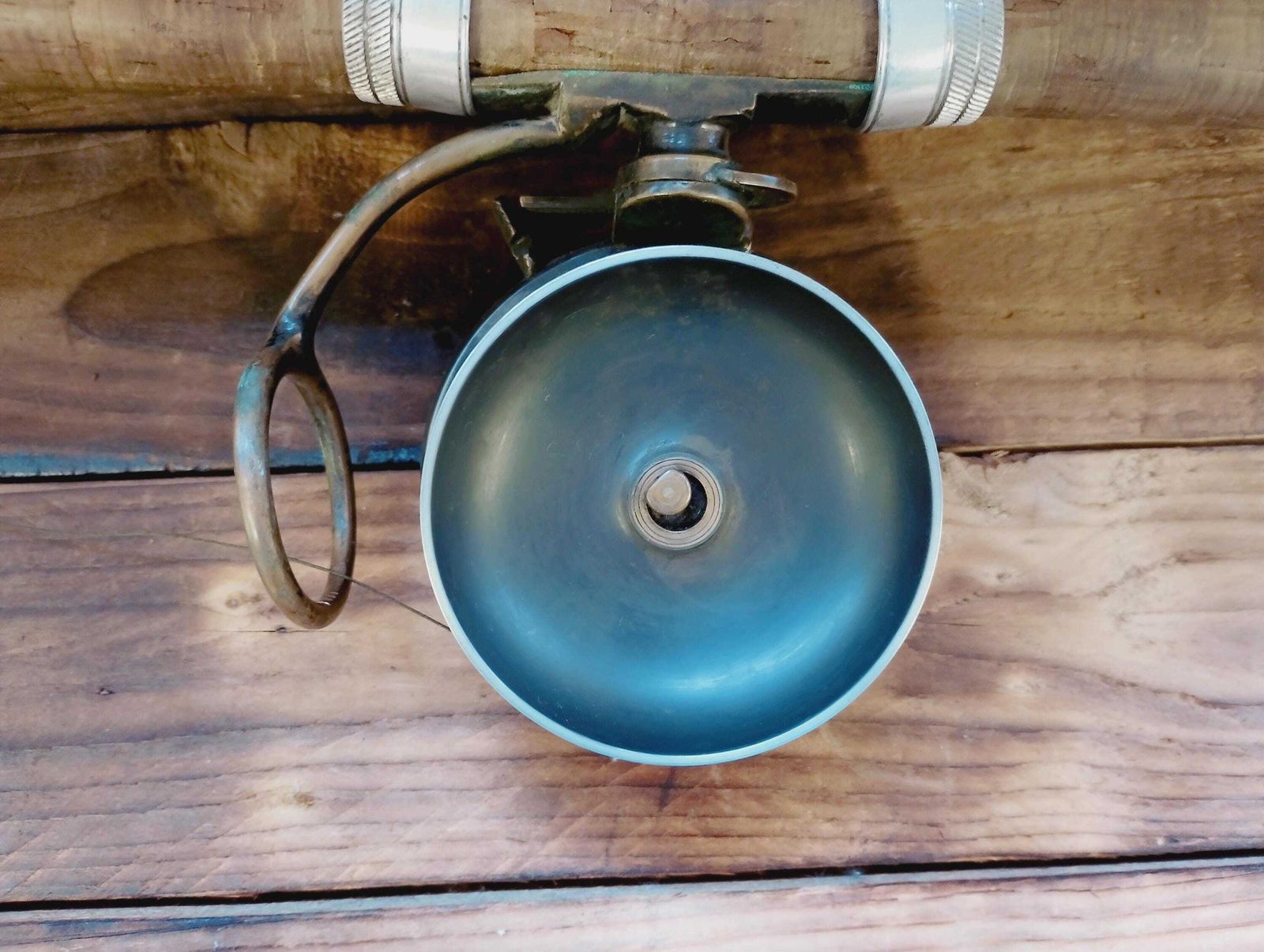 Antique Malloch Patent Side Cast Fishing Reel photo buy