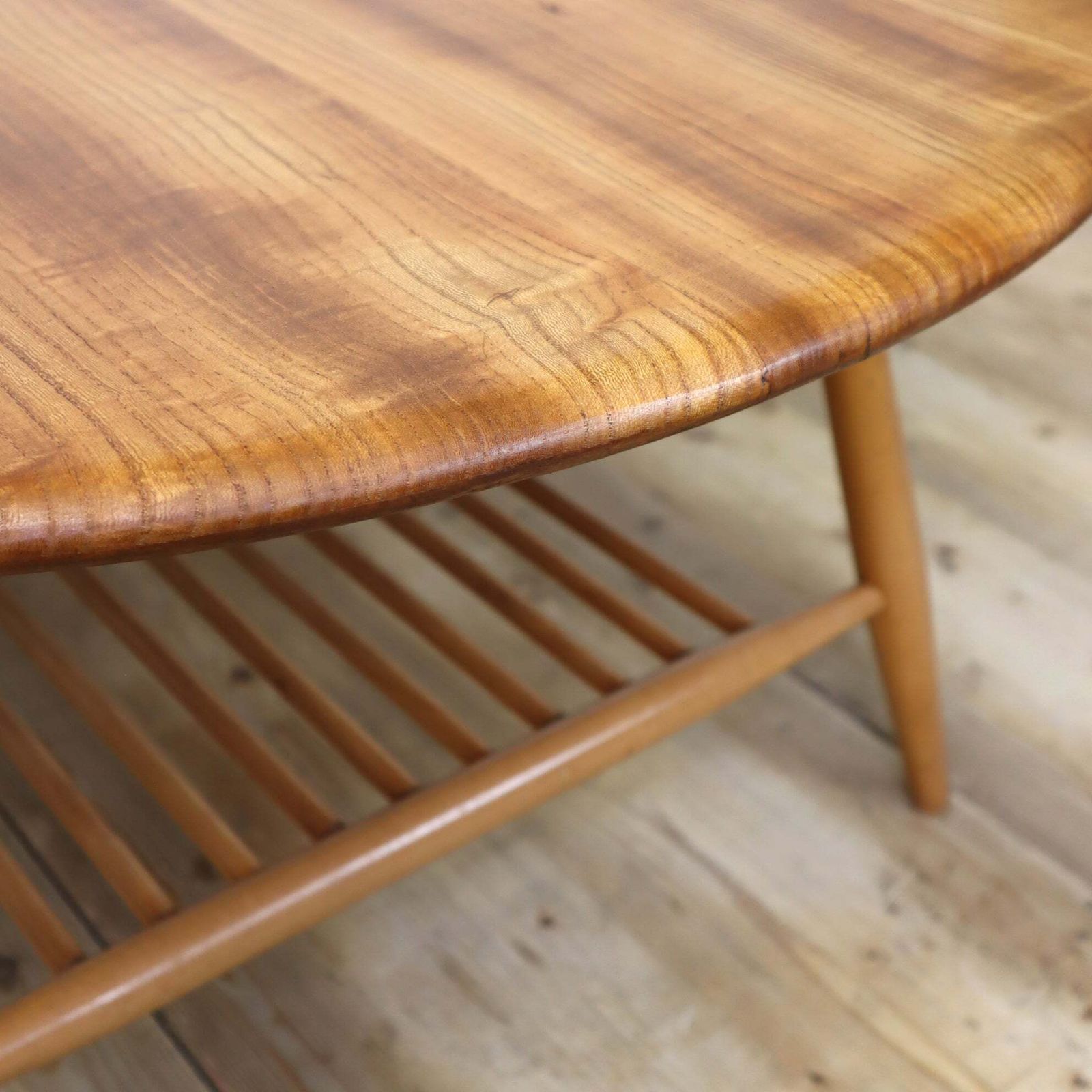 Vintage Ercol Oval Model 454 Coffee Supper Table photo Furniture