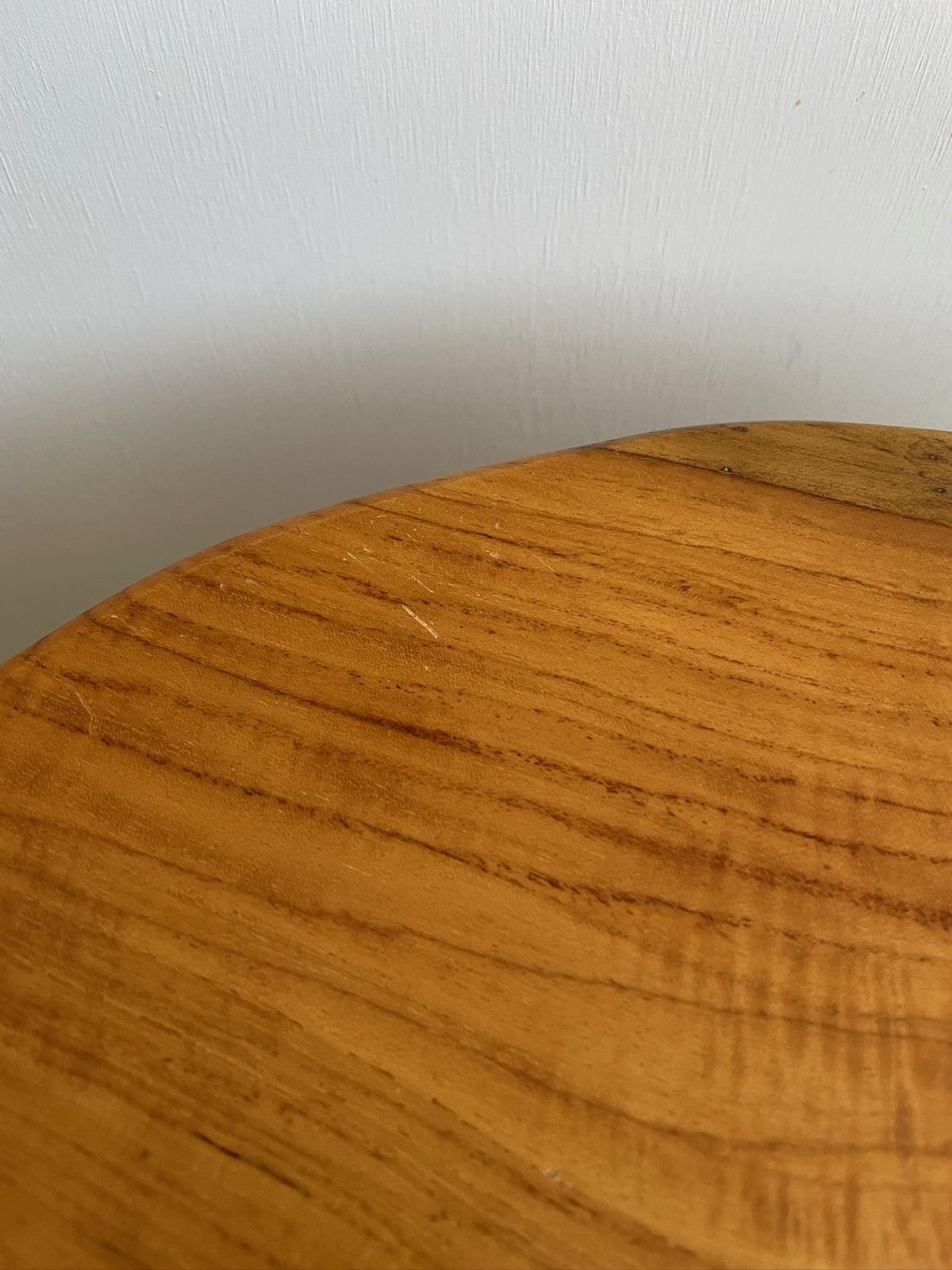 Large Chunky Natural Wooden Tree Root Side Table With Thick Solid Top photo Furniture
