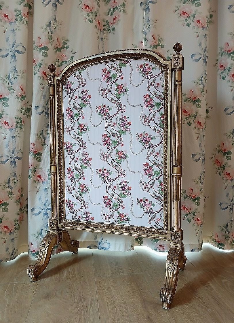 Louis XV Style Fireplace Screen