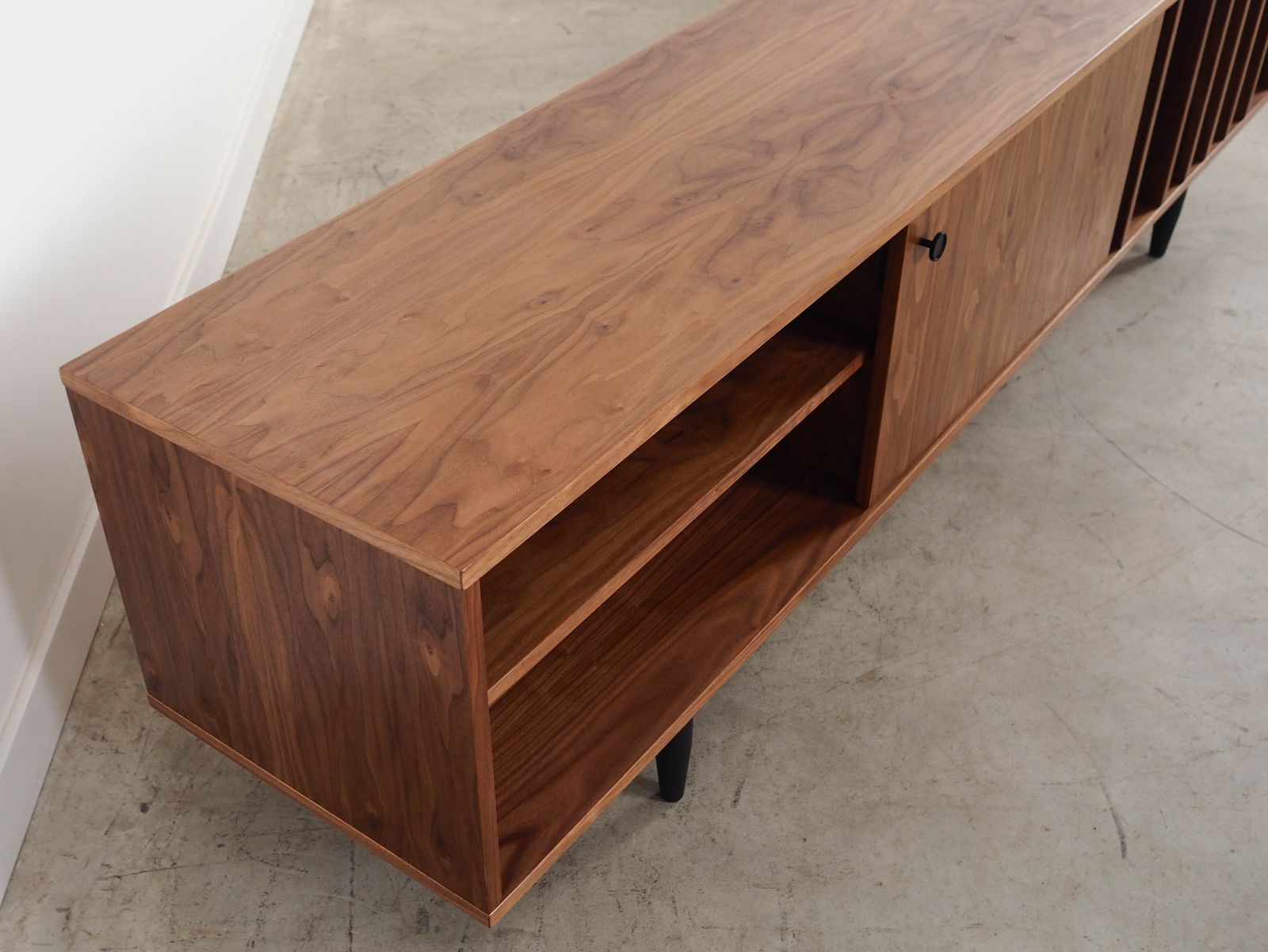 Furniture Walnut Sideboard, Scandinavian Design photo