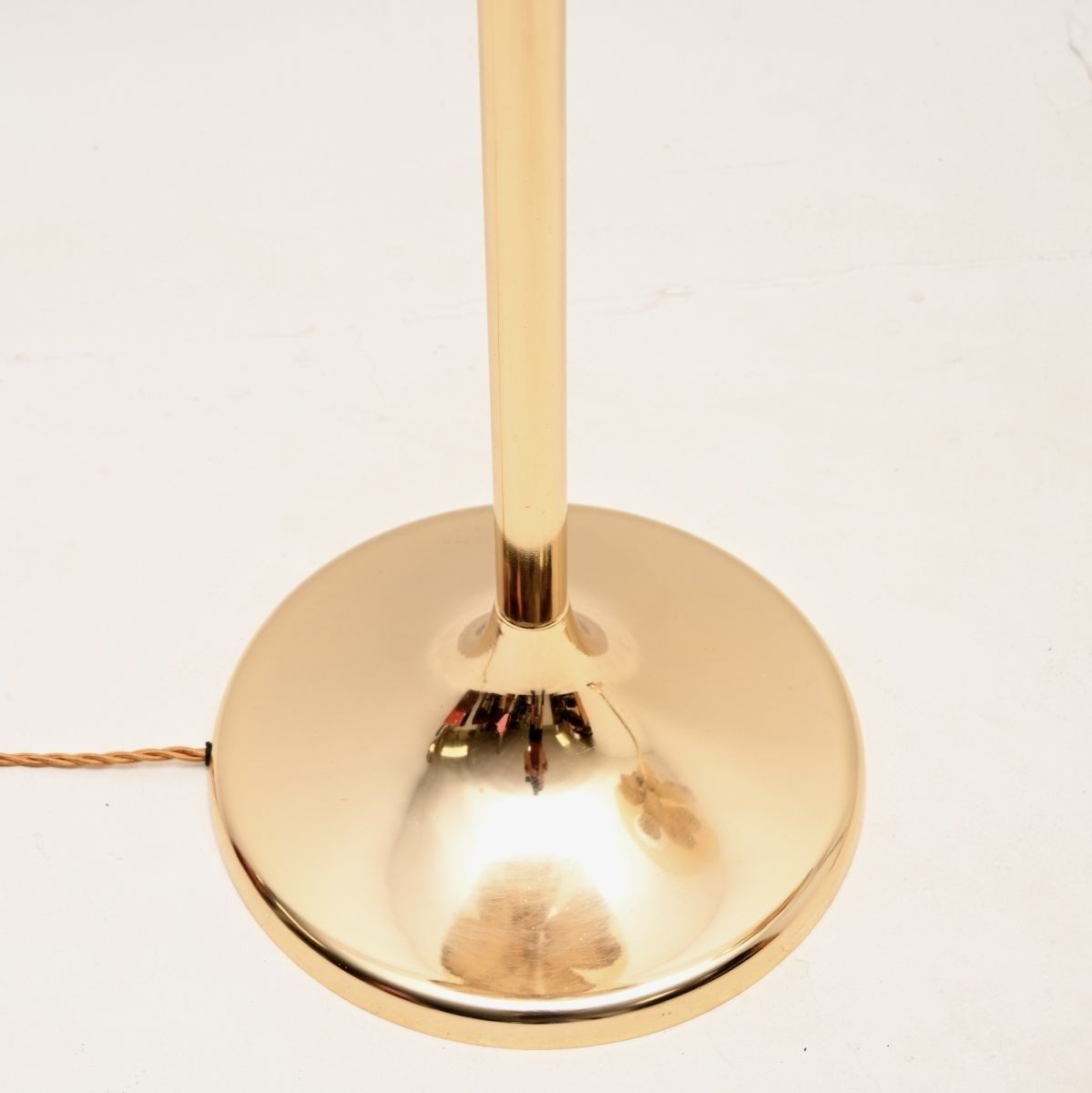 Pair Of Vintage Italian Brass Palm Tree Floor Lamps photo buy