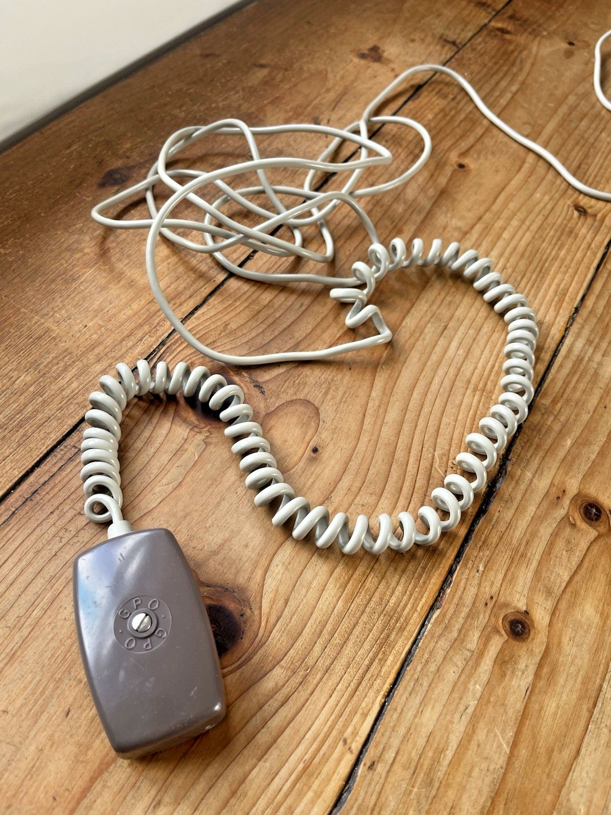 55.0 Vintage Original Gpo 1980 Rotary Trimphone Telephone Phone Landline Corded Retro photo