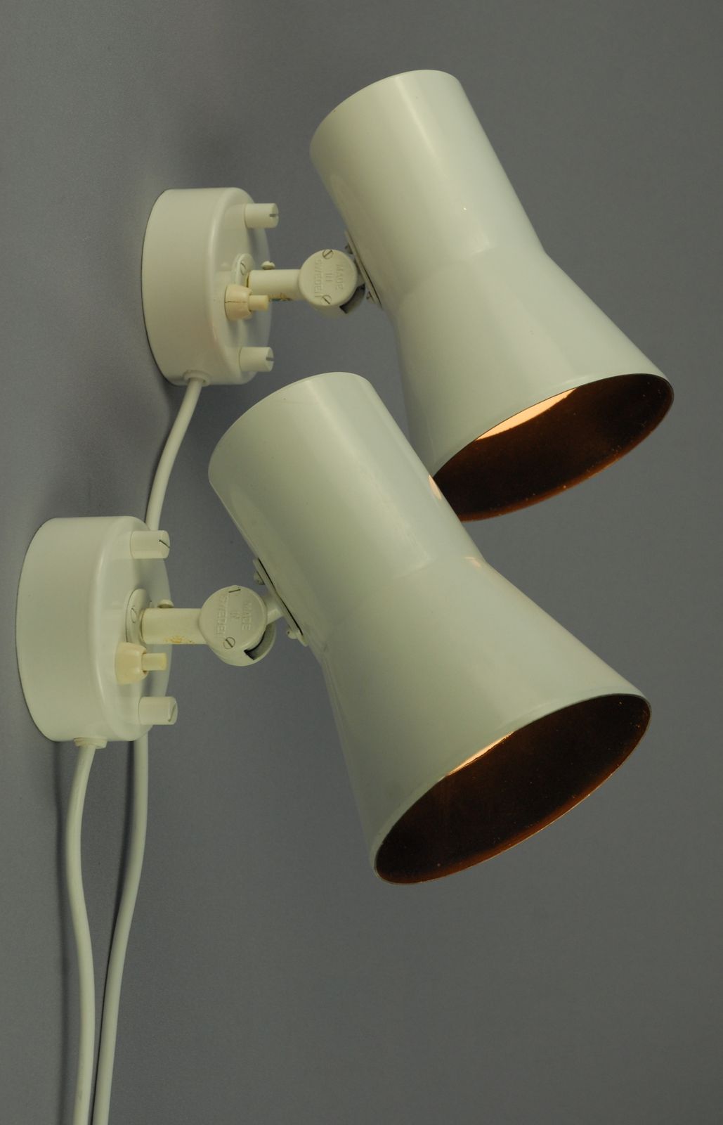 Pair Of Model V 239 Wall Lamps By Hans Agne Jakobsson For Hans Agne Jakobsson Ab, Sweden, 1960s