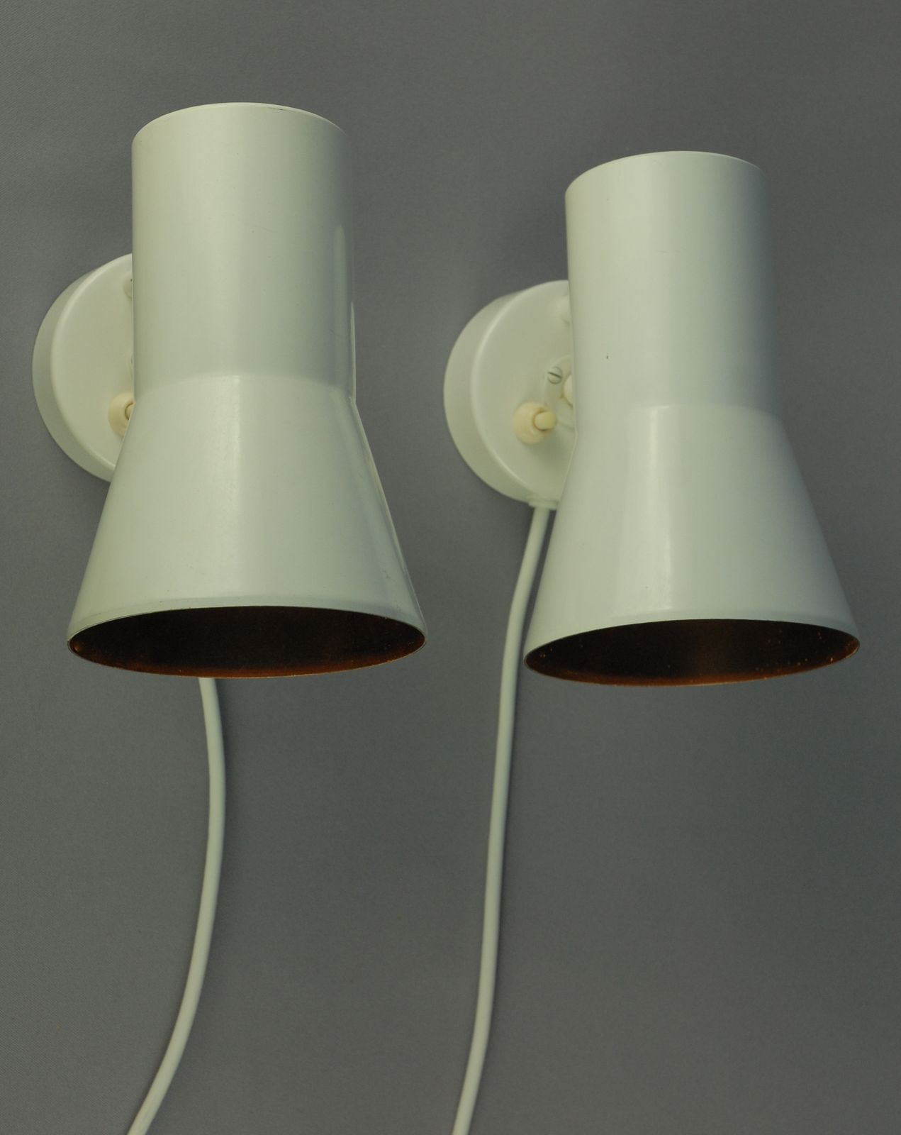 Pair Of Model V 239 Wall Lamps By Hans Agne Jakobsson For Hans Agne Jakobsson Ab, Sweden, 1960s photo buy