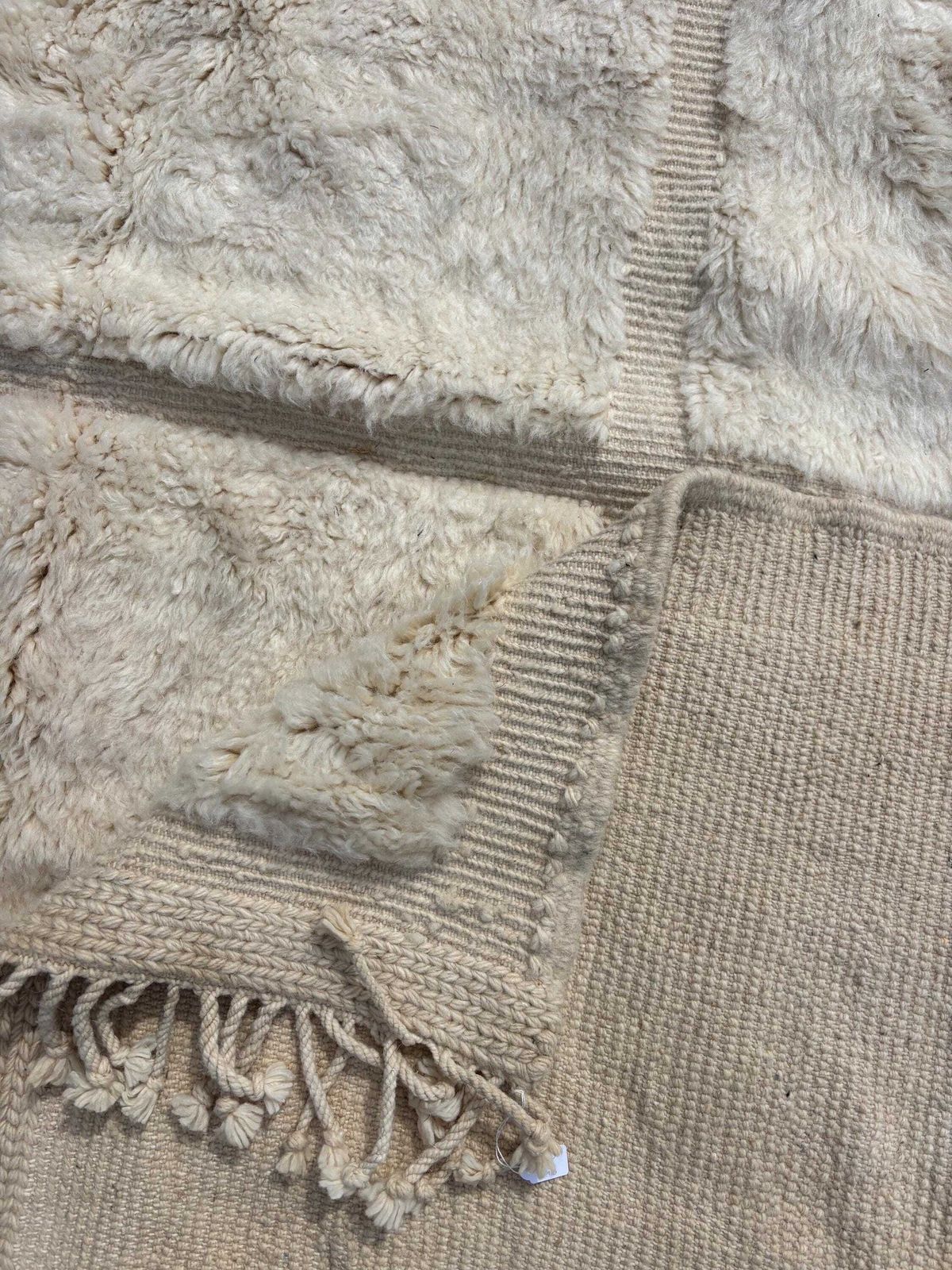Tapis Beni Ourain, tapis marocain 210x320 cm, tapis berbère, laine véritable, fait main, de style Beni Ourain photo Textiles