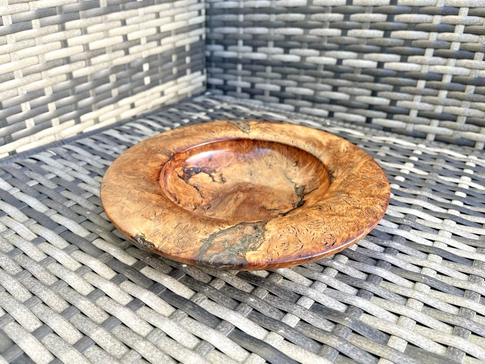 Vintage River Red Gum Burl Ken Staff Australia Burr Wood Treen Live Edge Bowl photo 95.0
