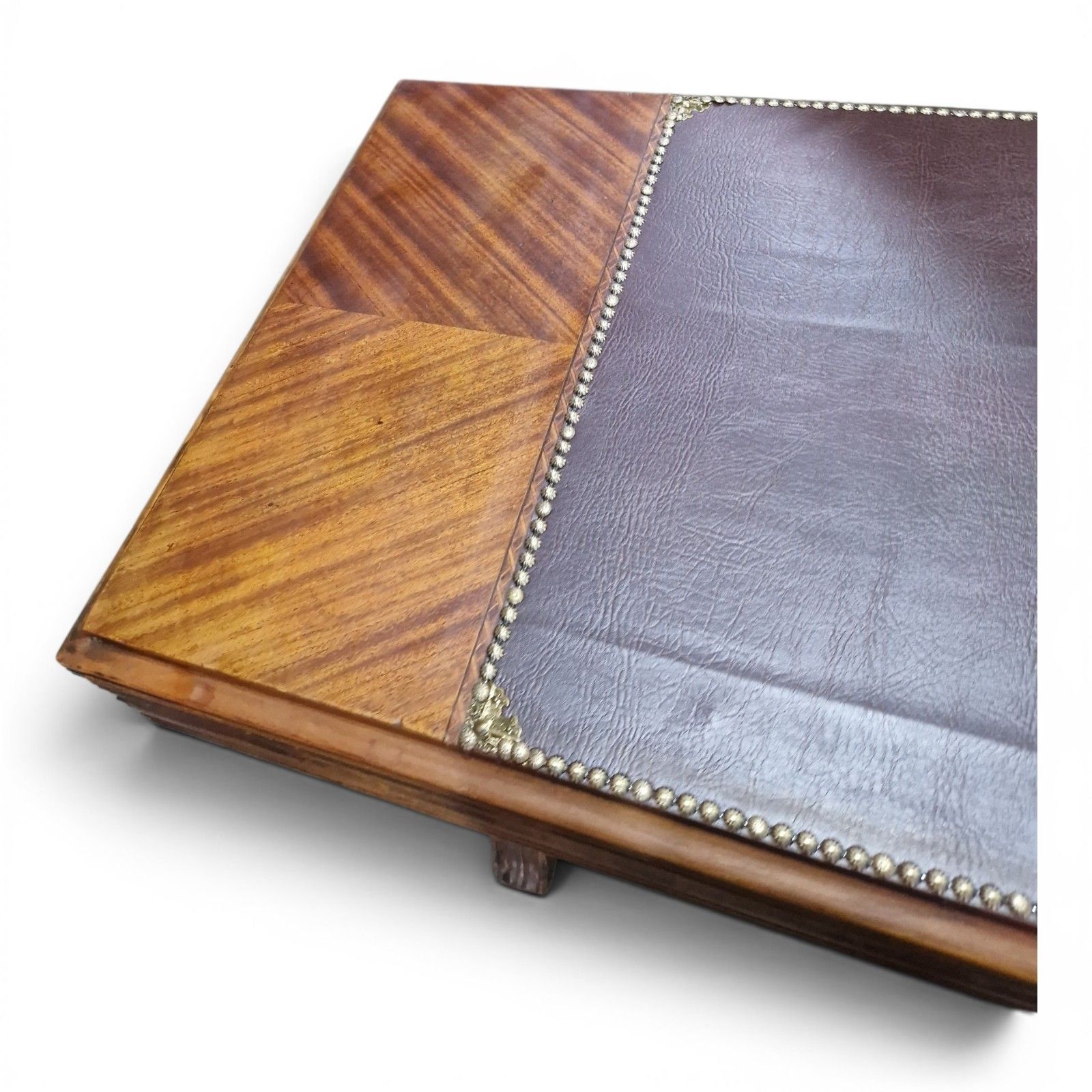 photo furniture Antique Victorian Metamorphic Library Table Extending Desk Leather Top Walnut