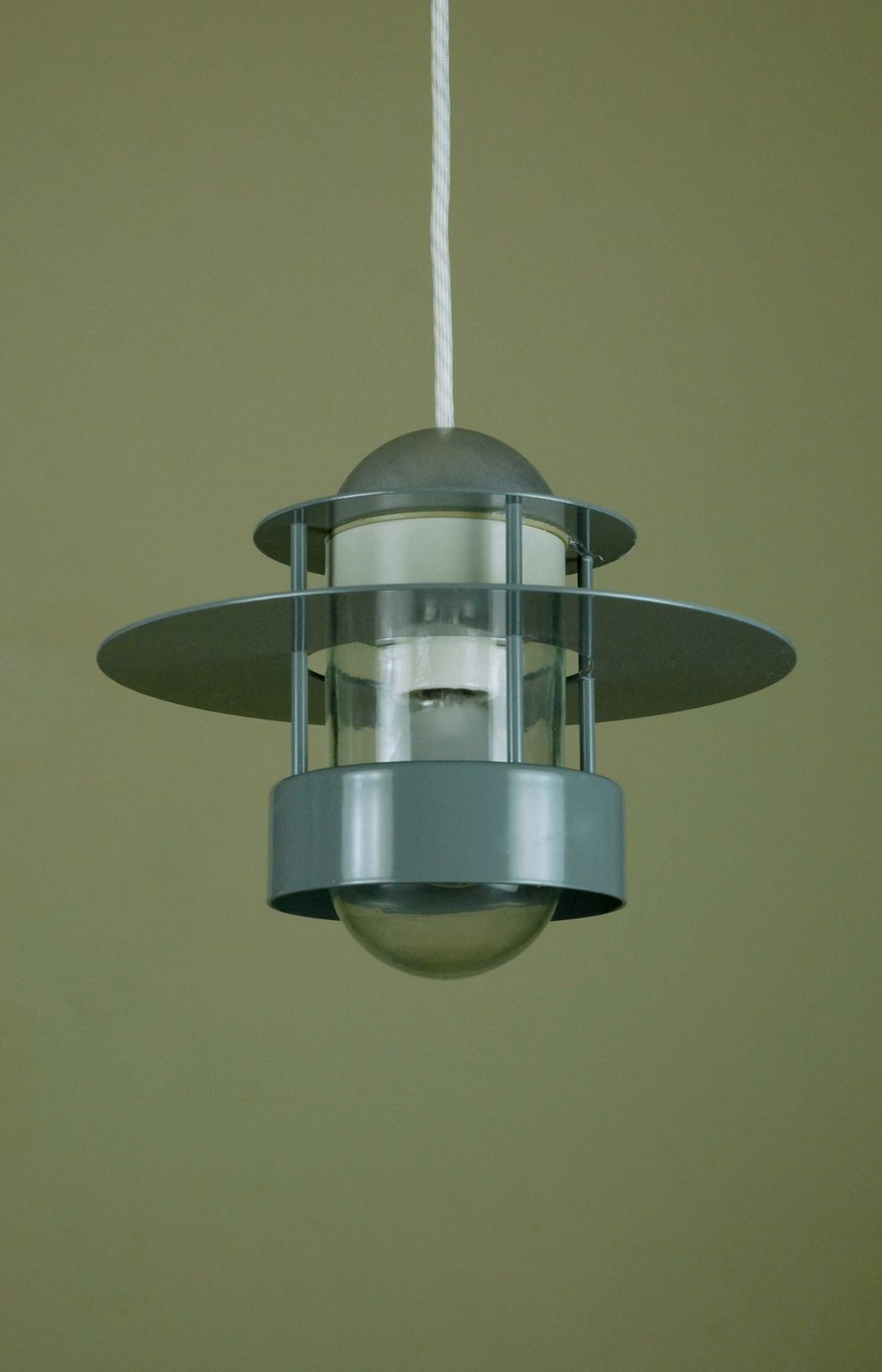 745.0 Vintage Pendant Lamp By Jens Møller Jensen For Louis Poulsen, 1980s photo