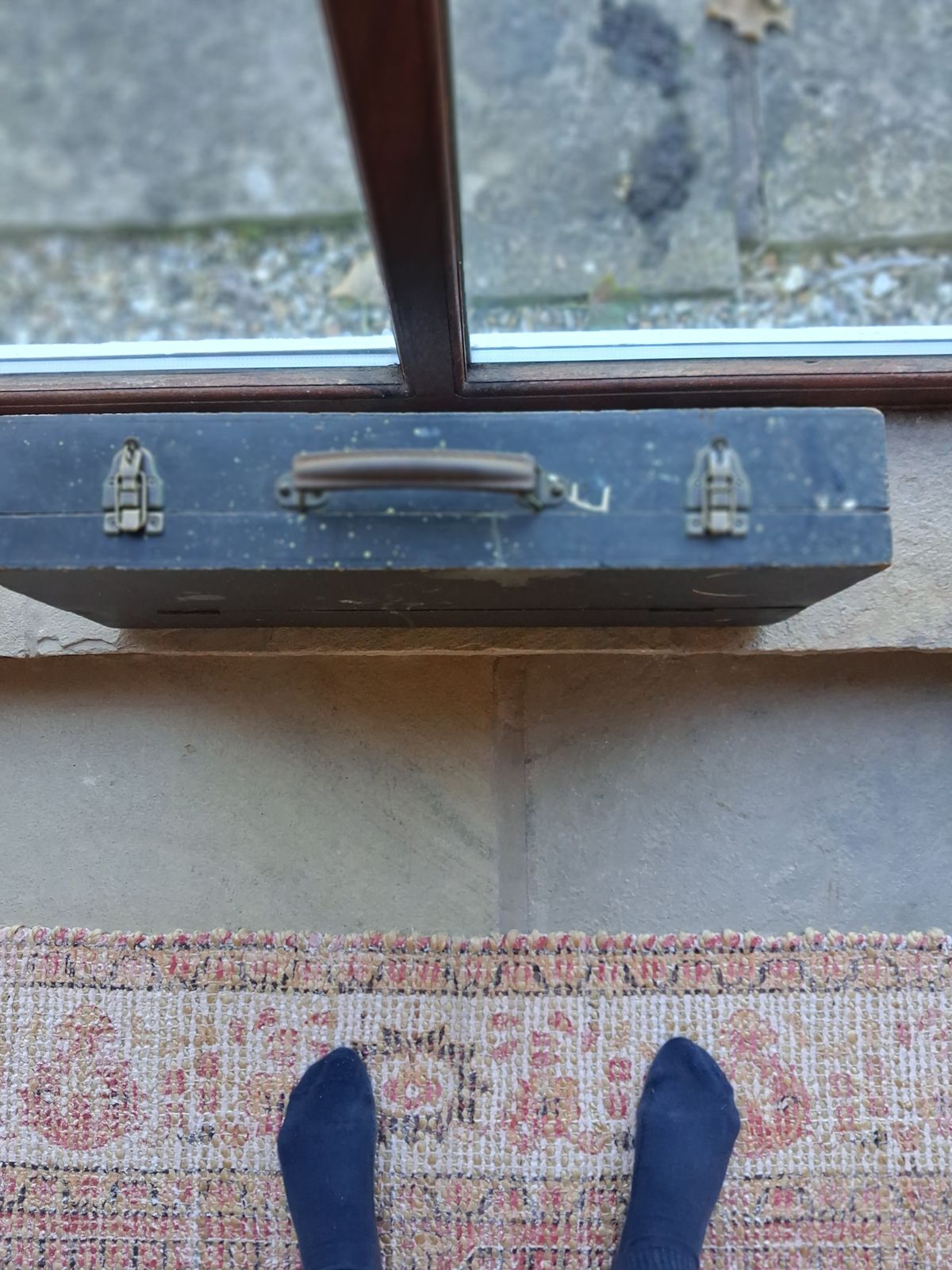Vintage Carpenter's Tool Box photo furniture