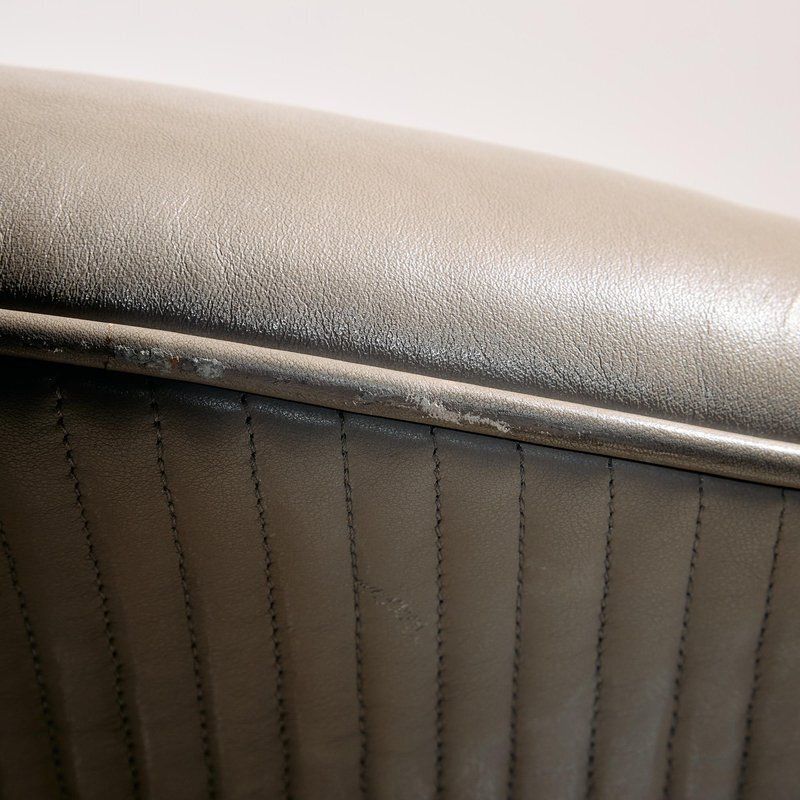photo for sale Aura Leather Sofa Set By Paolo Piva For Wittmann, 1980s, Set Of 3