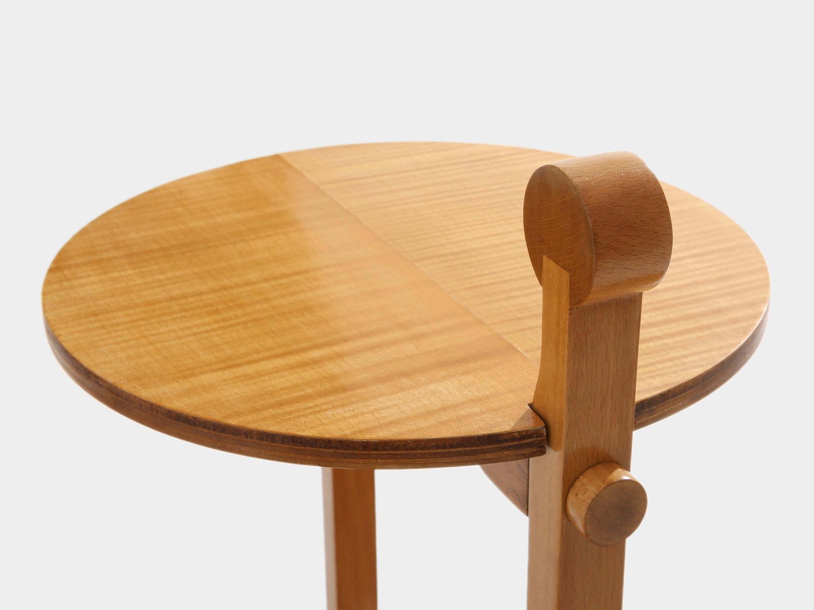 Table à quatre plateaux André Groult en bois d'érable et de hêtre, vers 1920 photo 13667.0