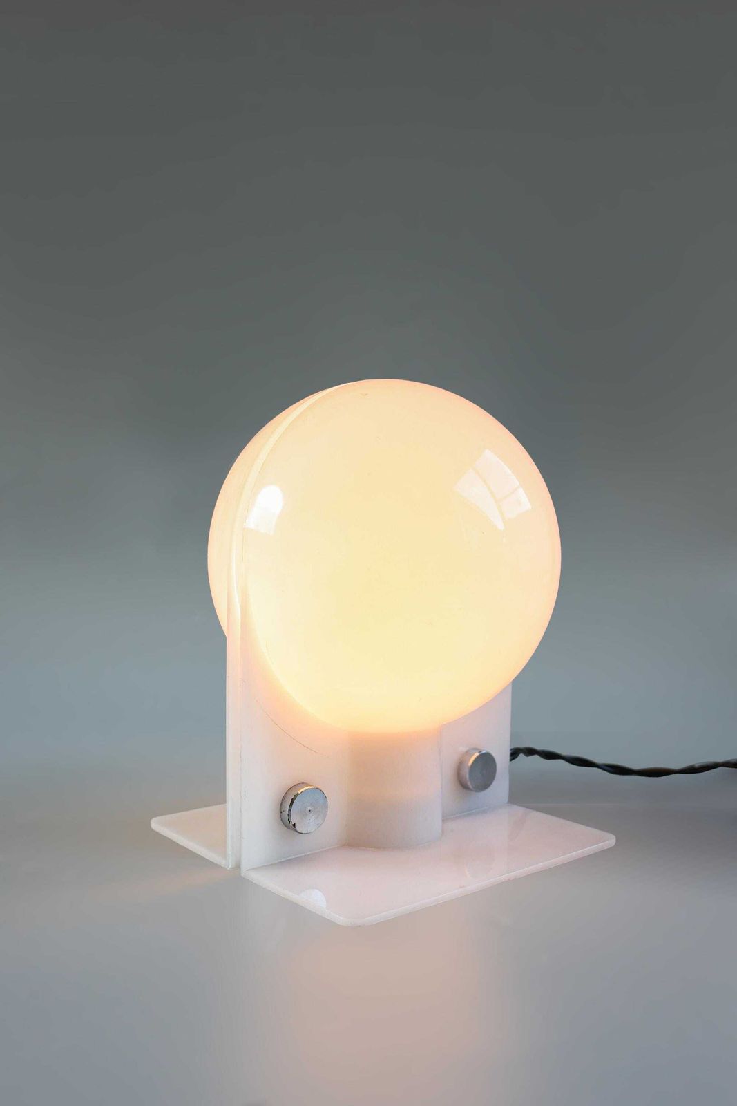Vintage Harvey Guzzini 'Sirio' Table Lamp, 1970s. photo furniture