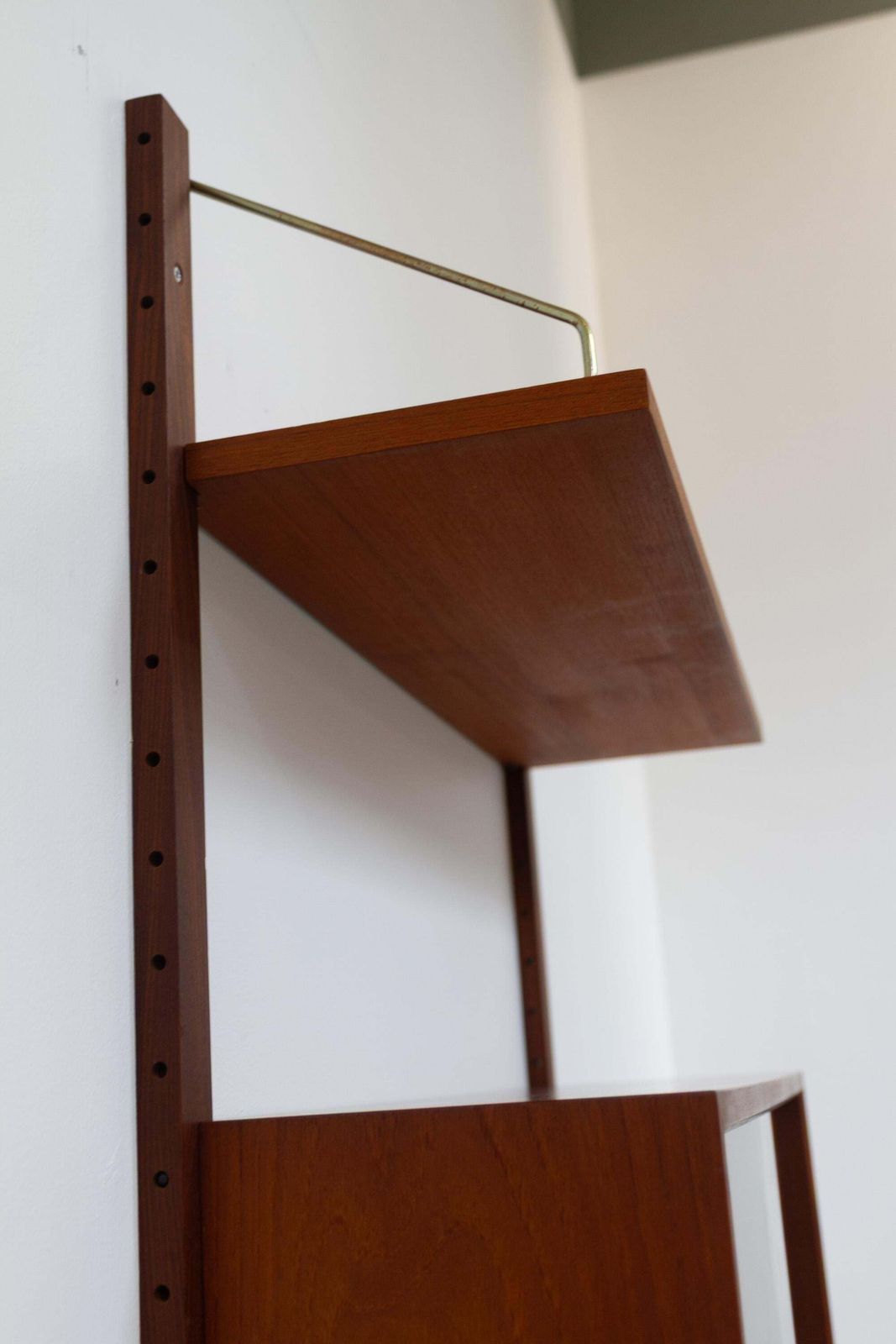 Danish Modern 1 Bay Modular Teak Wall Unit By Poul Cadovius For Cado, 1960s. photo buy