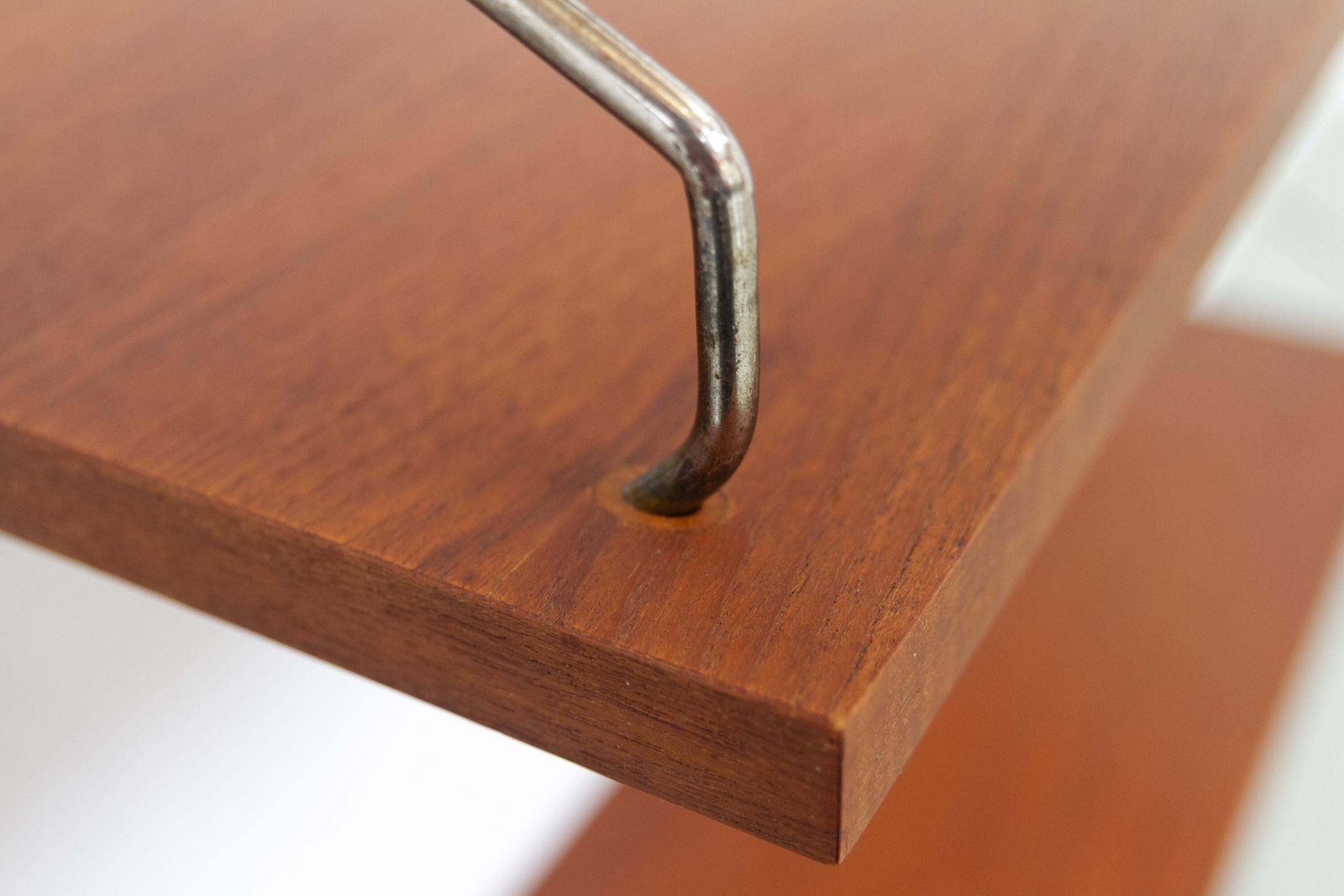 Furniture Danish Modern 1 Bay Modular Teak Wall Unit By Poul Cadovius For Cado, 1960s. photo