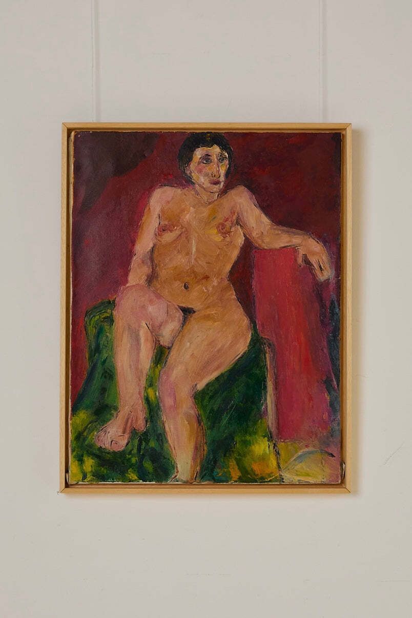 Nude Portrait Of Lady