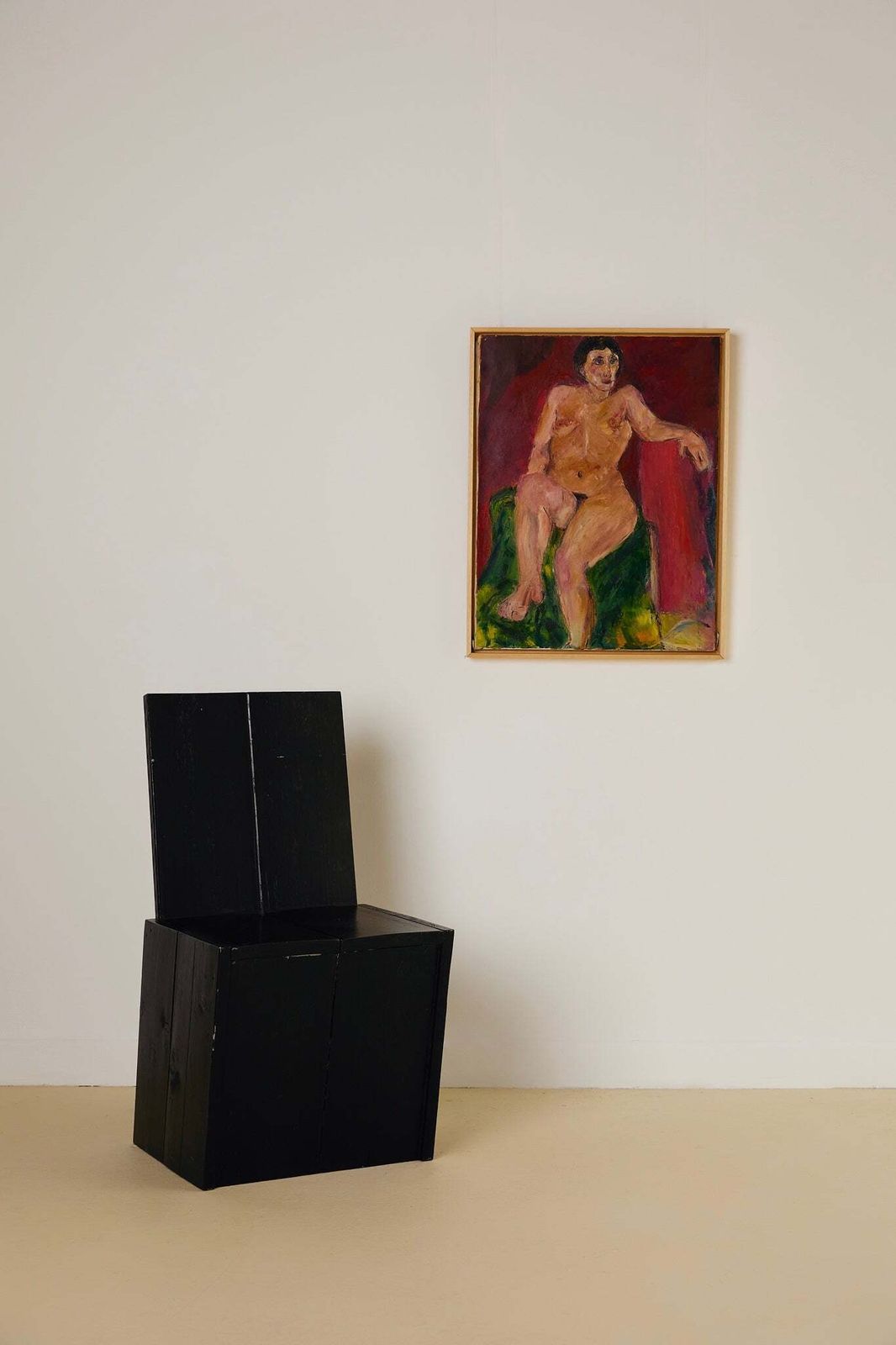 Nude Portrait Of Lady photo furniture