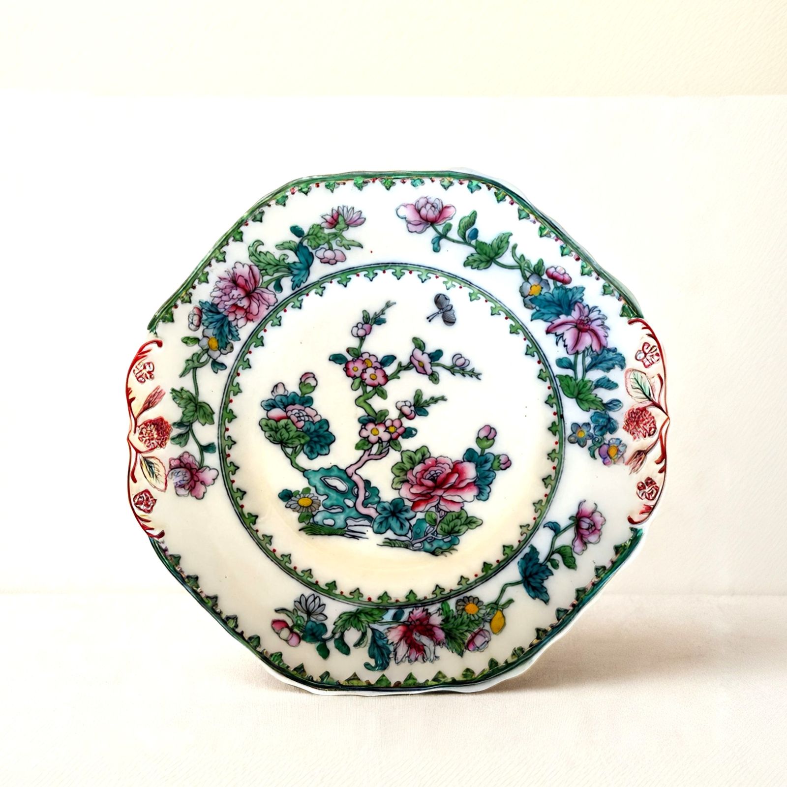 Antiek Copeland Spode Indian Tree decoratief bord, eind 19e / begin 20e eeuw photo 358.0