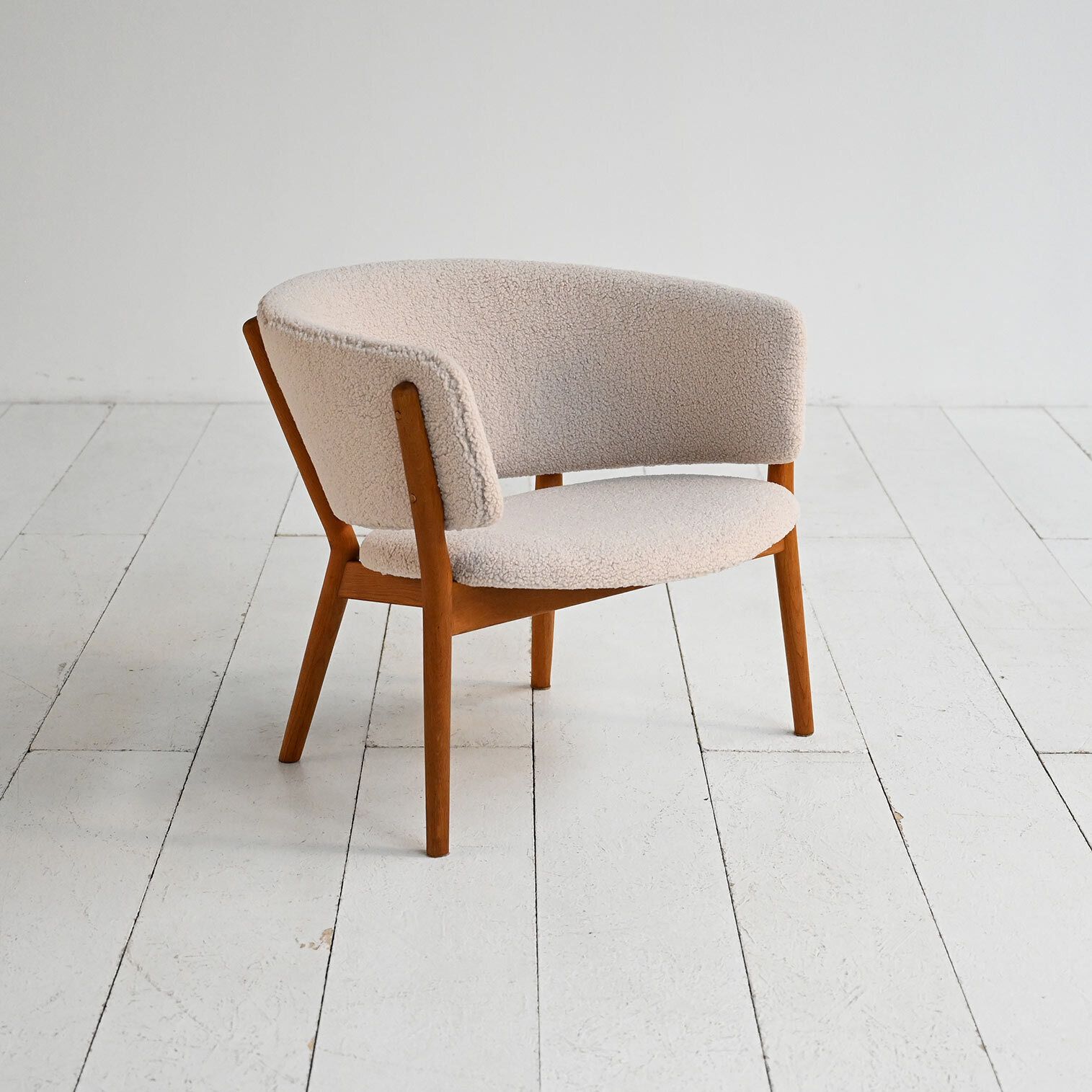 Model "83" Armchair By Nanna And Jørgen Ditzel For S.W. Møbler, Denmark 1960s photo furniture