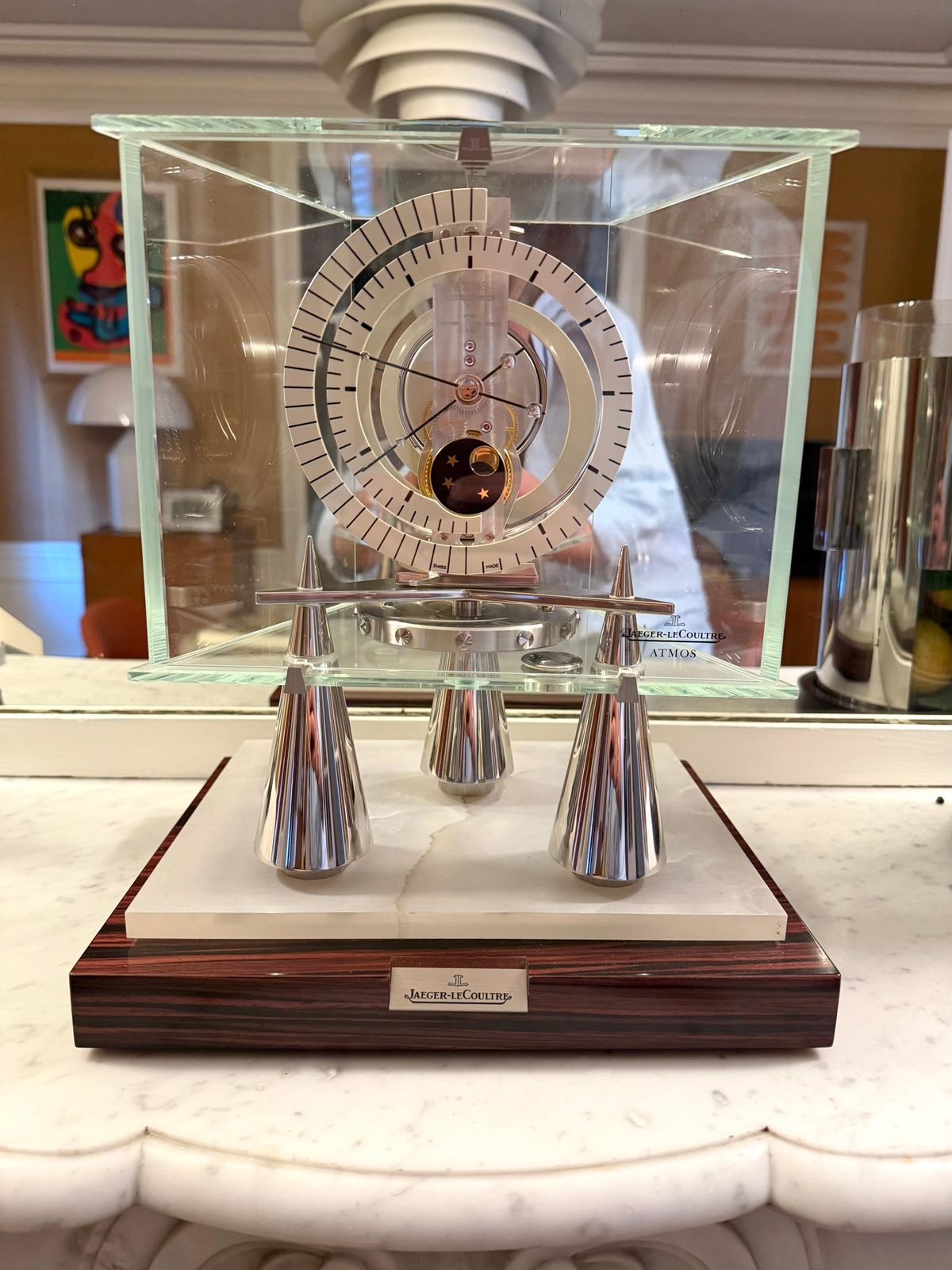 Atmos Clock Cal. 548 Atlantis Moon Phase By Jaeger Lecoultre For Aeg photo furniture