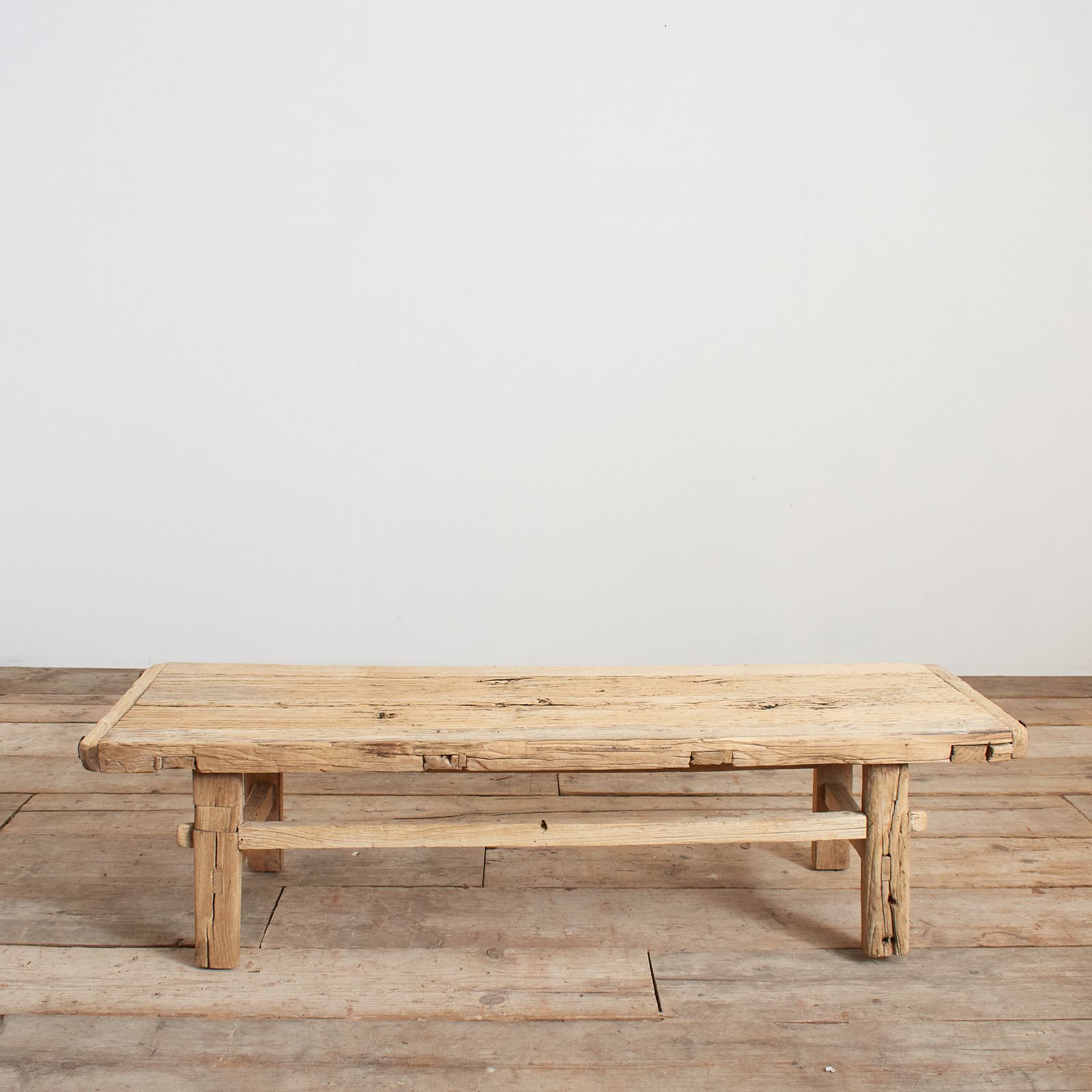 Antique Rustic Elm Coffee Table – Ax photo furniture