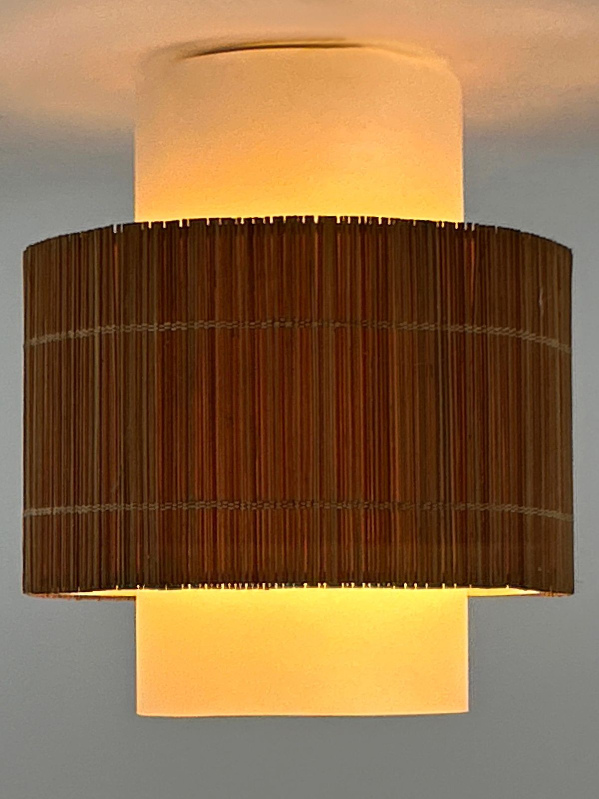Elegant Mid Century Modern Flush Mount Or Ceiling Fixture Germany 1960s photo 1587.0