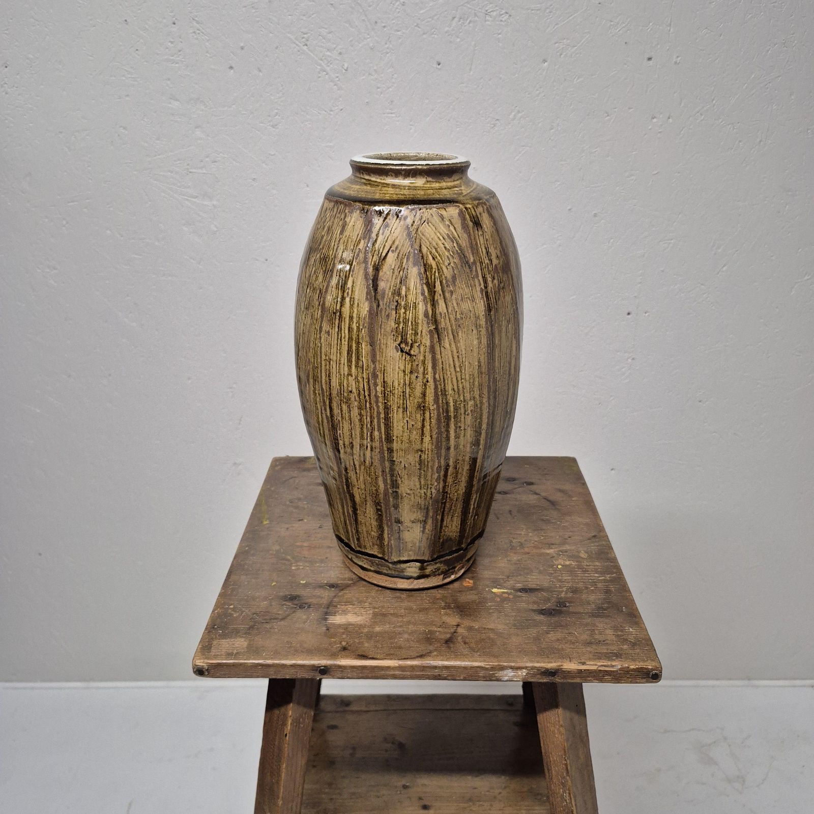 Home Decor Phil Rogers Studio Pottery   Large Stoneware Vase photo