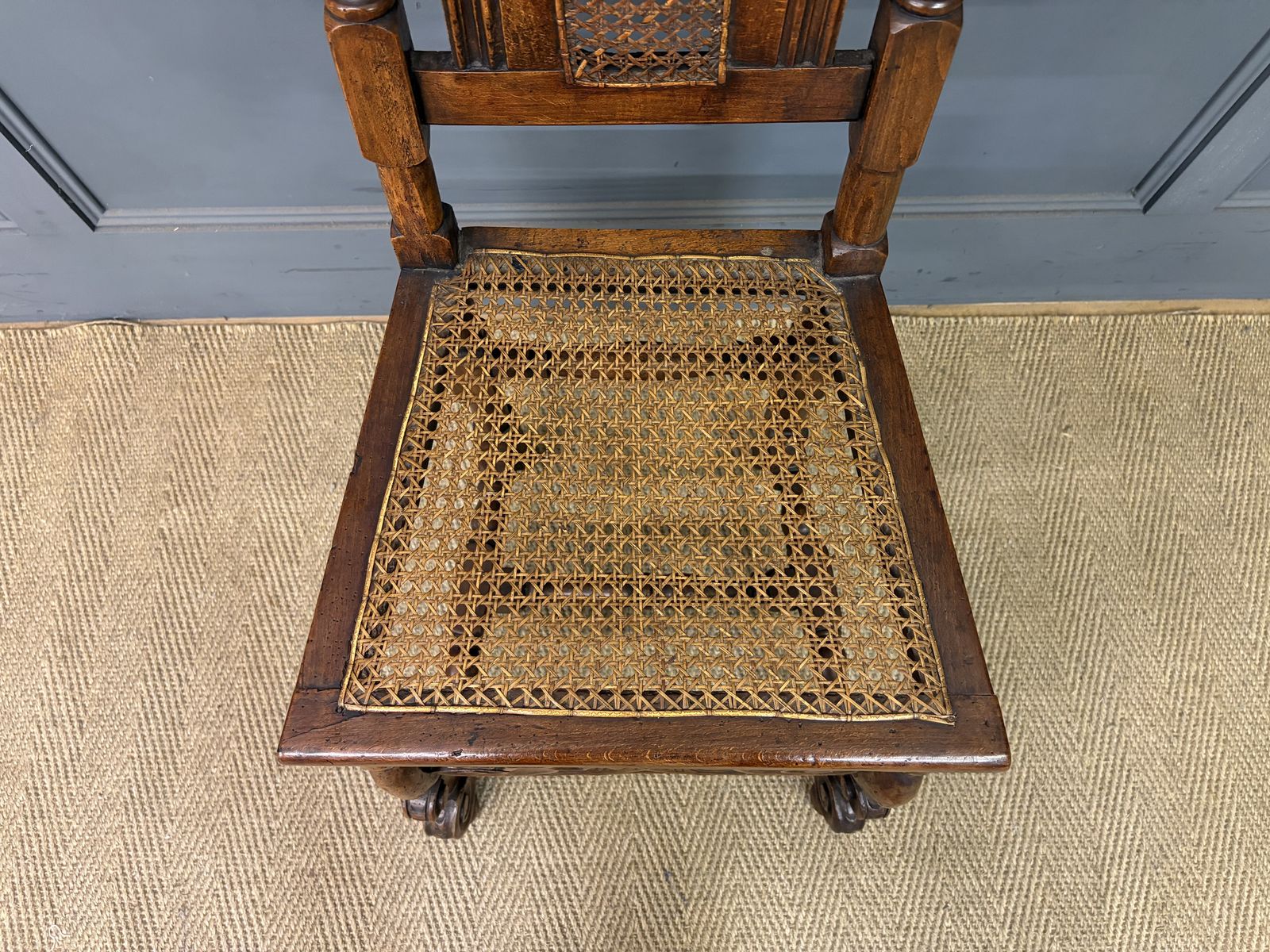 Carolean High Back Chair C.1680 photo 235.0
