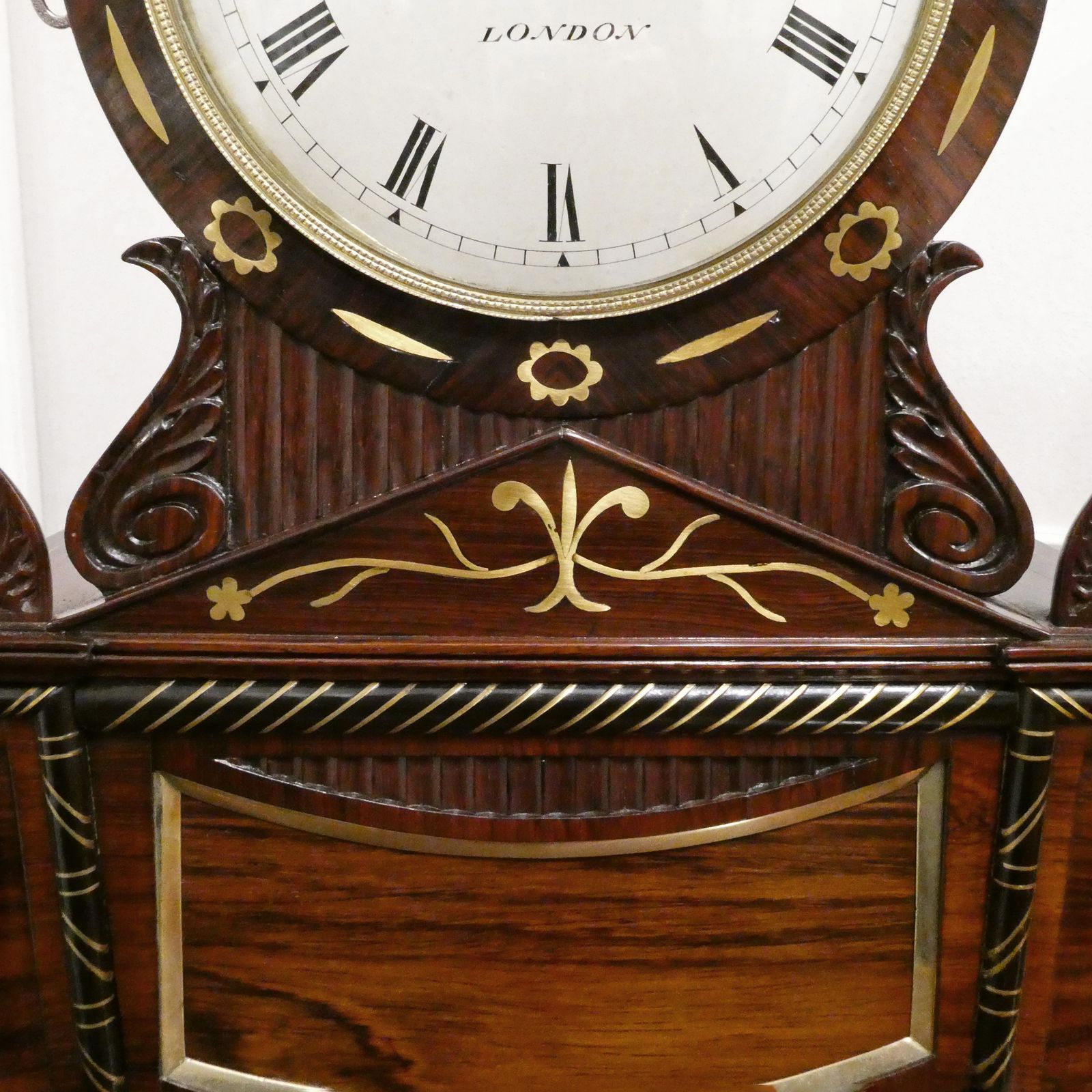 Georgian Rosewood Bracket Clock By William Turner Of London photo buy
