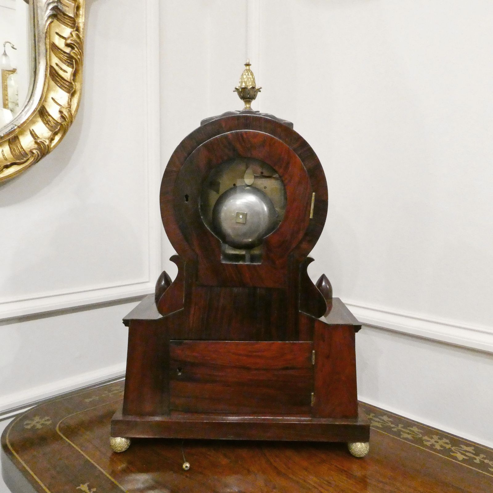 photo for sale Georgian Rosewood Bracket Clock By William Turner Of London