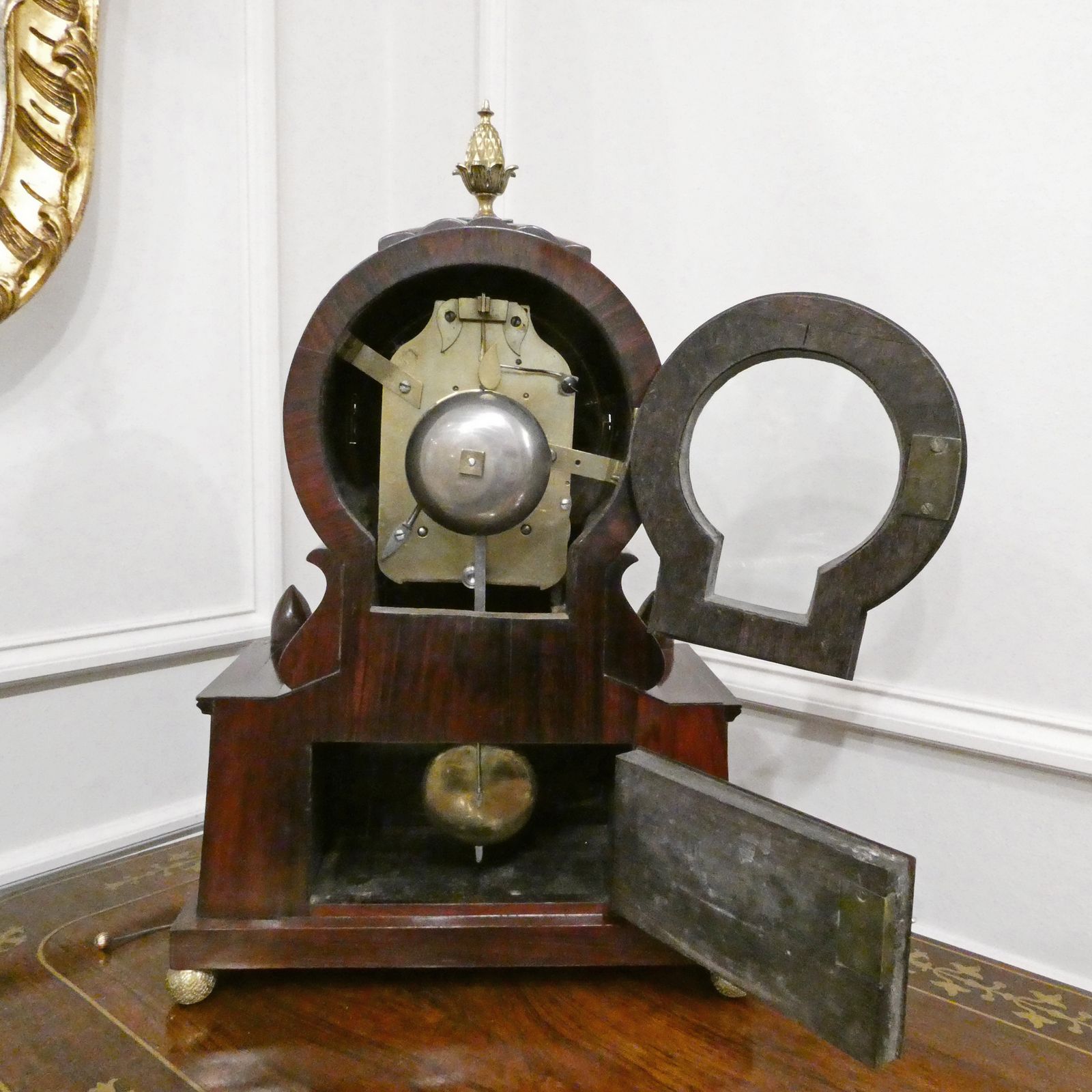 Home Decor Georgian Rosewood Bracket Clock By William Turner Of London photo