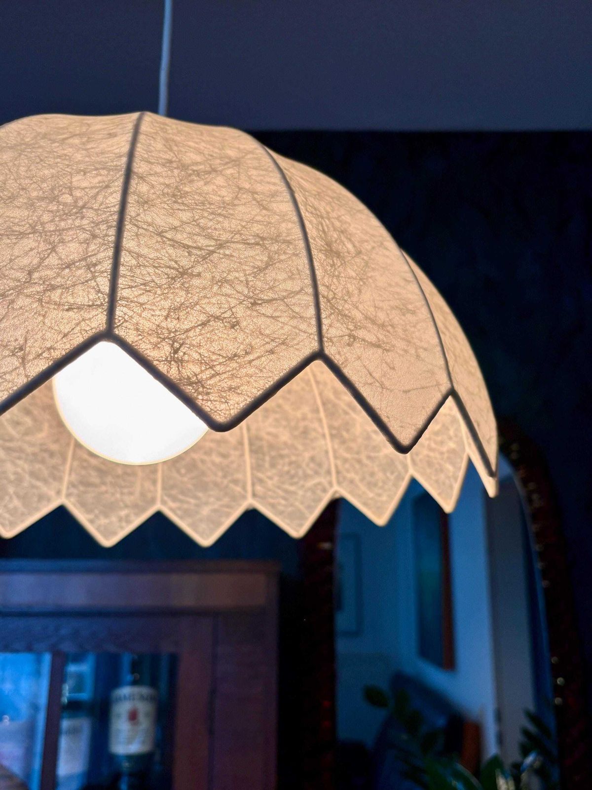 Mid-Century Cocoon Lamp, jaren 1960 photo 343.0