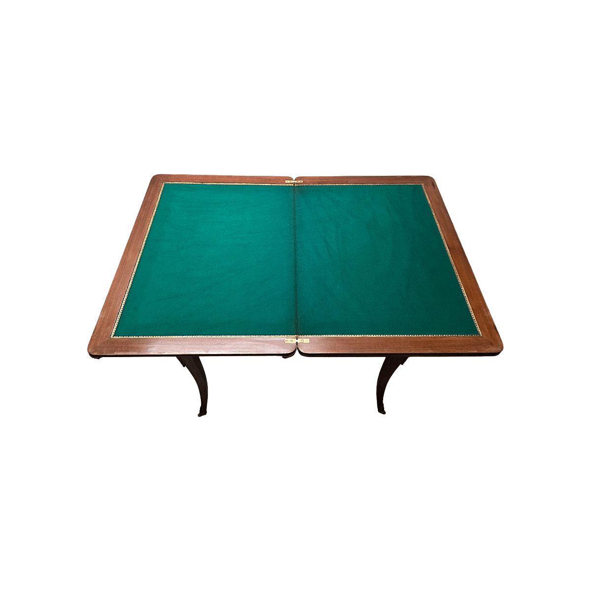 French Louis XV Style Gaming Table With Marquetry, 1960s photo vintage