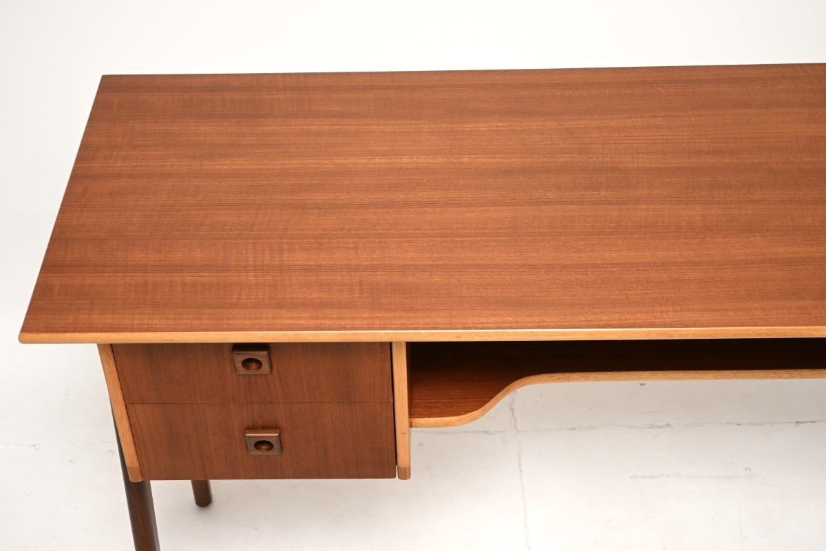Danish Vintage Teak Free Standing Desk photo 1229.0