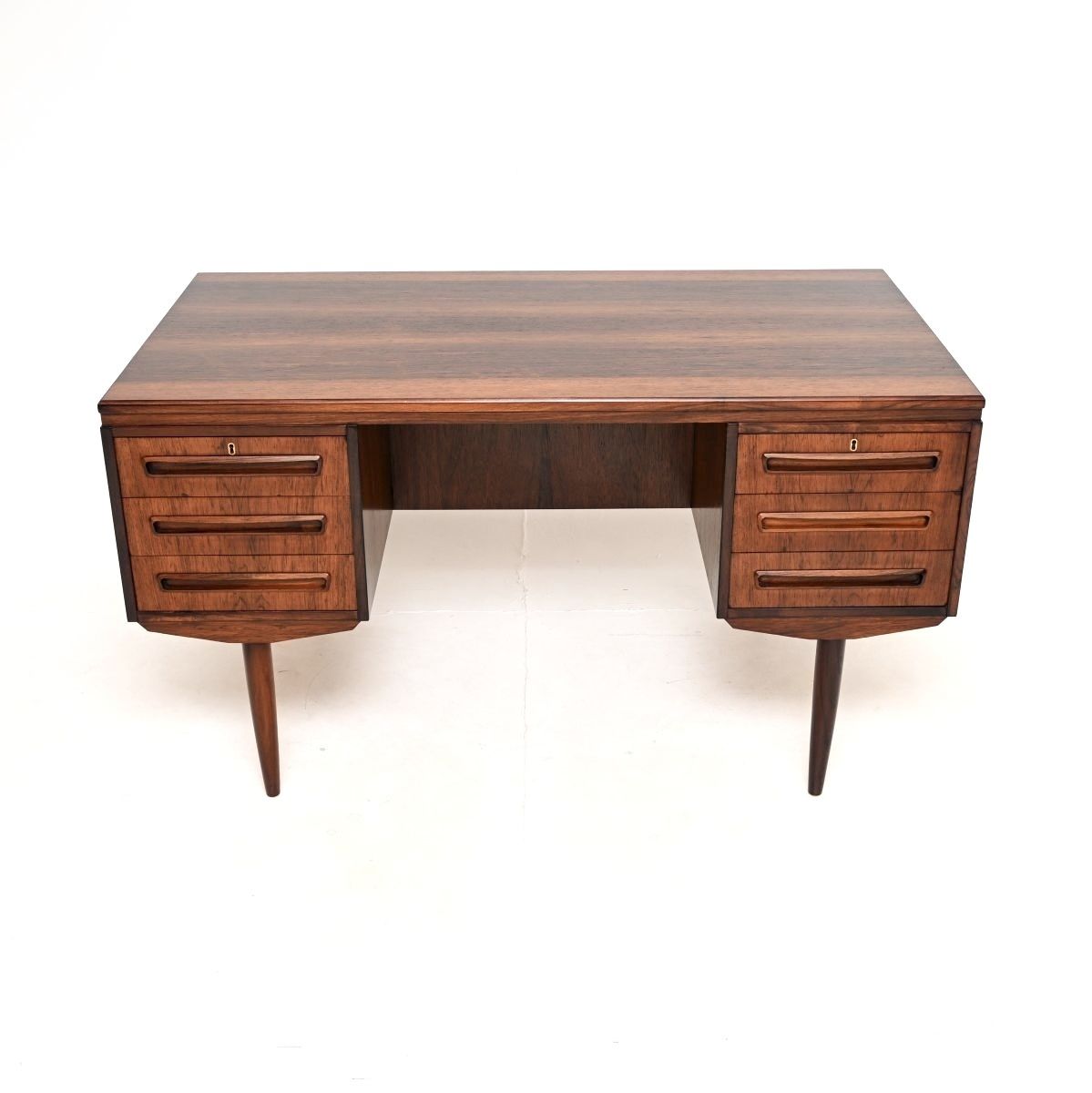 Danish Vintage Rosewood Desk By J. Svenstrup For Ap Mobler photo furniture
