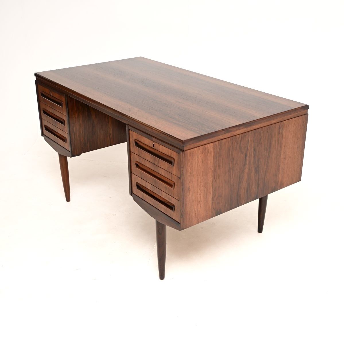 Danish Vintage Rosewood Desk By J. Svenstrup For Ap Mobler photo buy