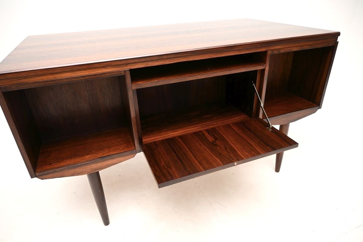 3575.0 Danish Vintage Rosewood Desk By J. Svenstrup For Ap Mobler photo