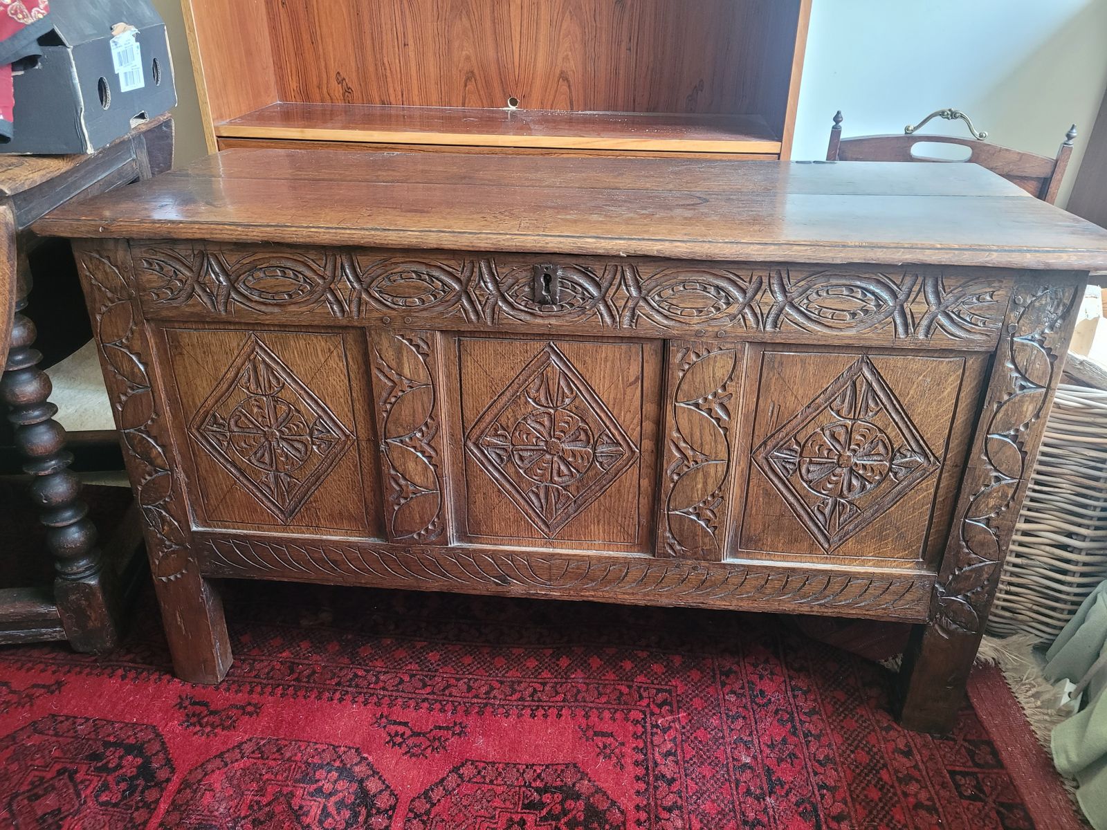 17th Century Dorset Oak Coffer C.1680