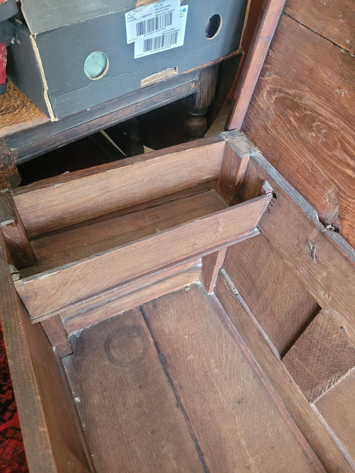 photo for sale 17th Century Dorset Oak Coffer C.1680