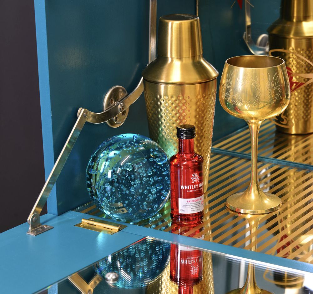 Mid Century Cocktail Cabinet, Retro Design. photo buy