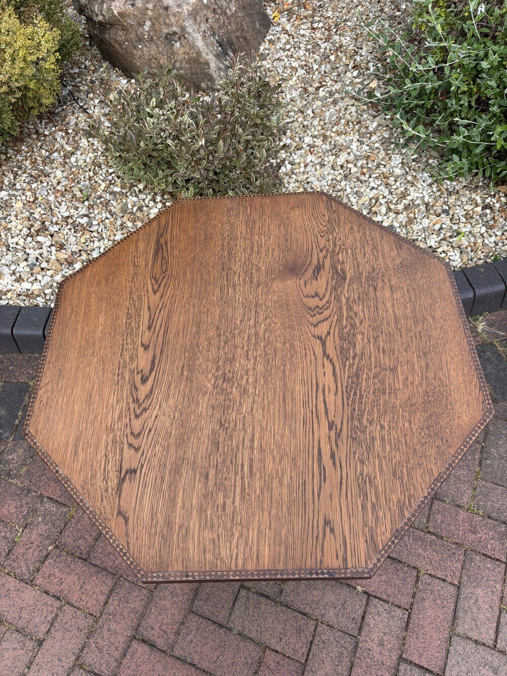 Arts & Crafts Oak Occasional Table photo 490.0